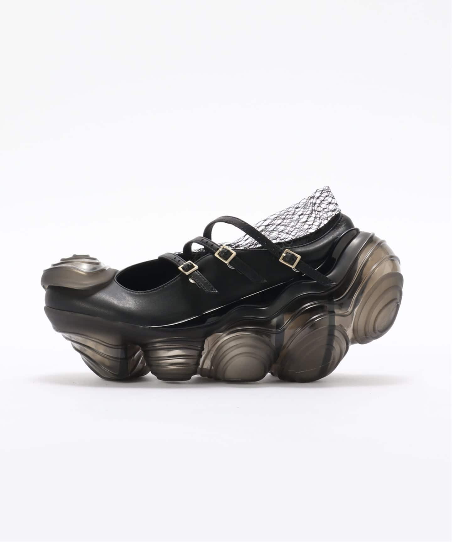 grounds OYSTER MARY MARY MARY JANE ブラック GROUNDS:1474:OYSTER MARY MARY MARY JANE（スニーカー）｜BOICE FROM