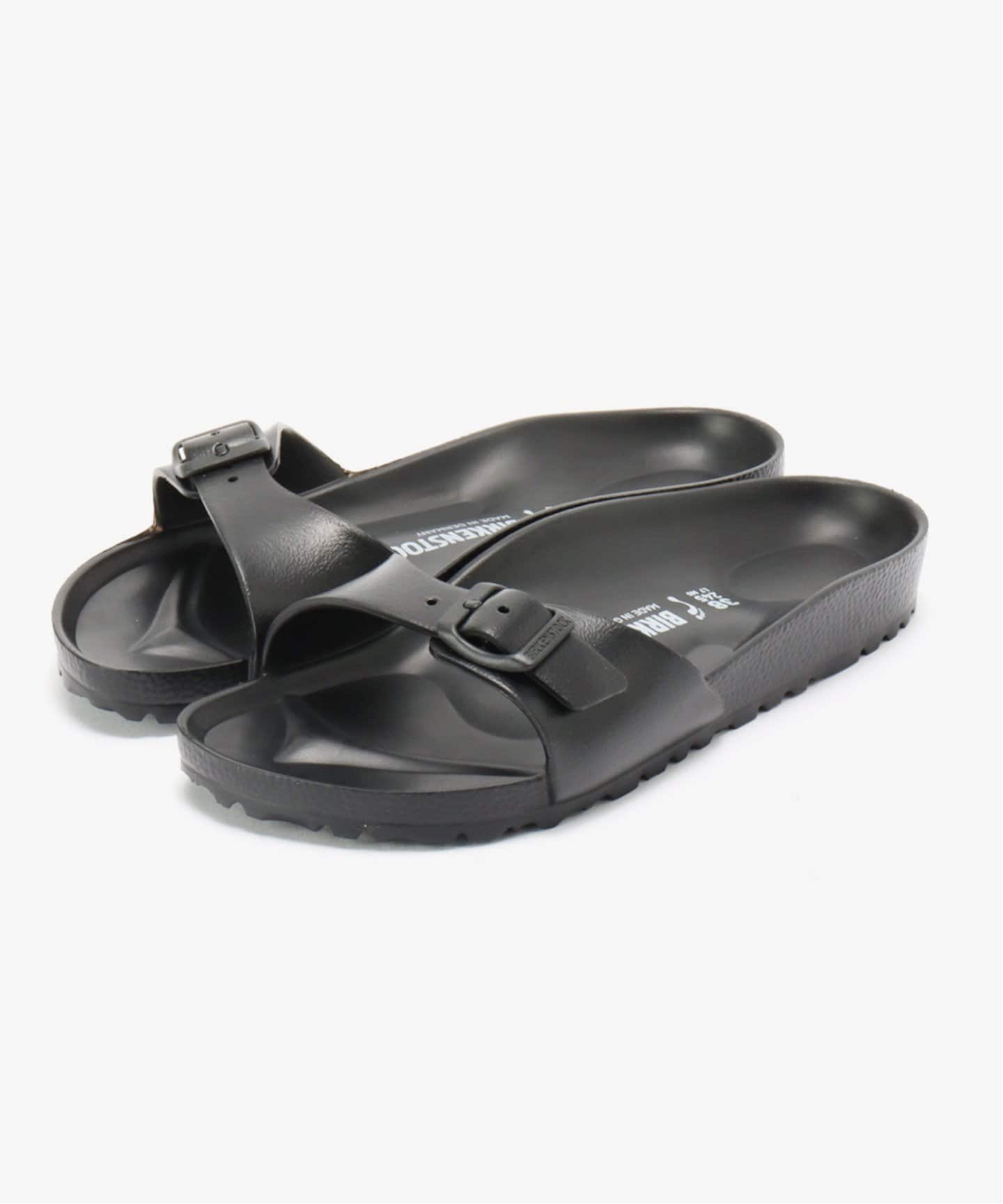 新品未使用Birkenstock EVA素材サンダル 37ブラックMadrid BIRKENSTOCK MADRID EVA Black ビルケンシュトック マドリッド