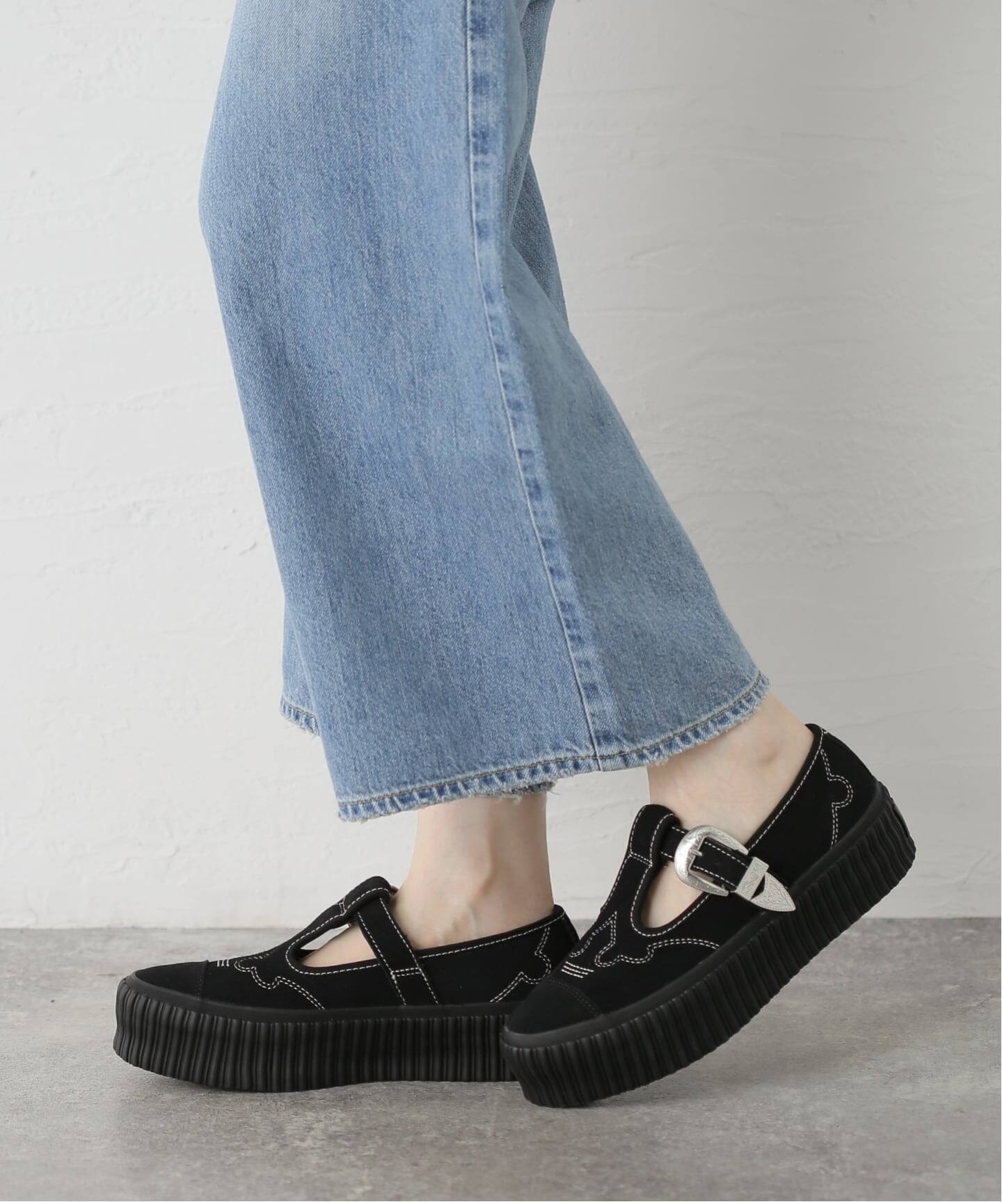 CONVERSE リフテッド リブテープ Tストラップ WT OX（スニーカー