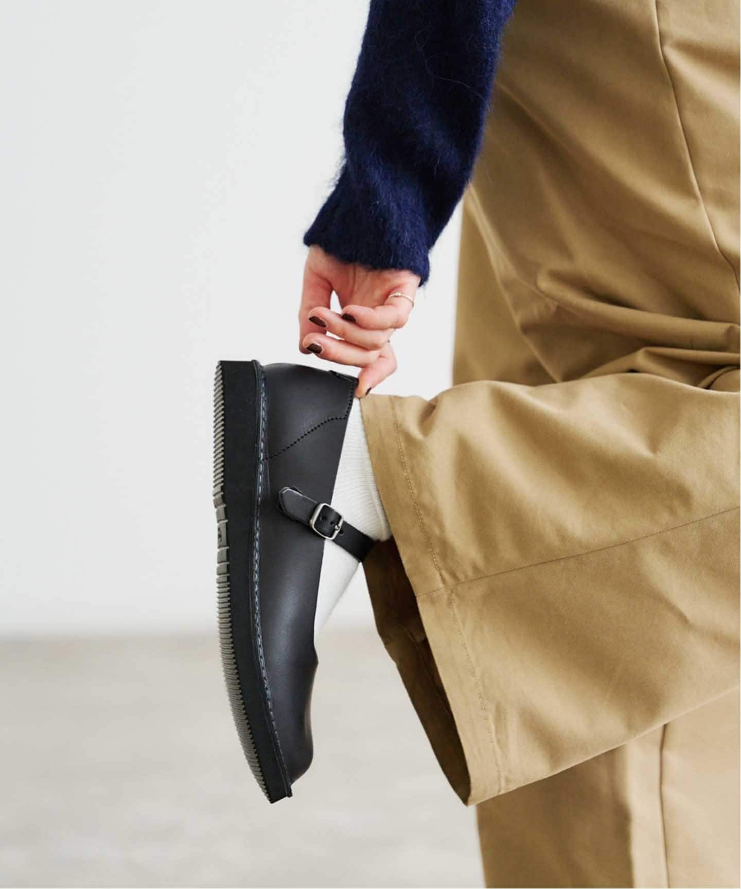 Organic handloom SHELLY oh019009（バレエシューズ）｜BOICE FROM