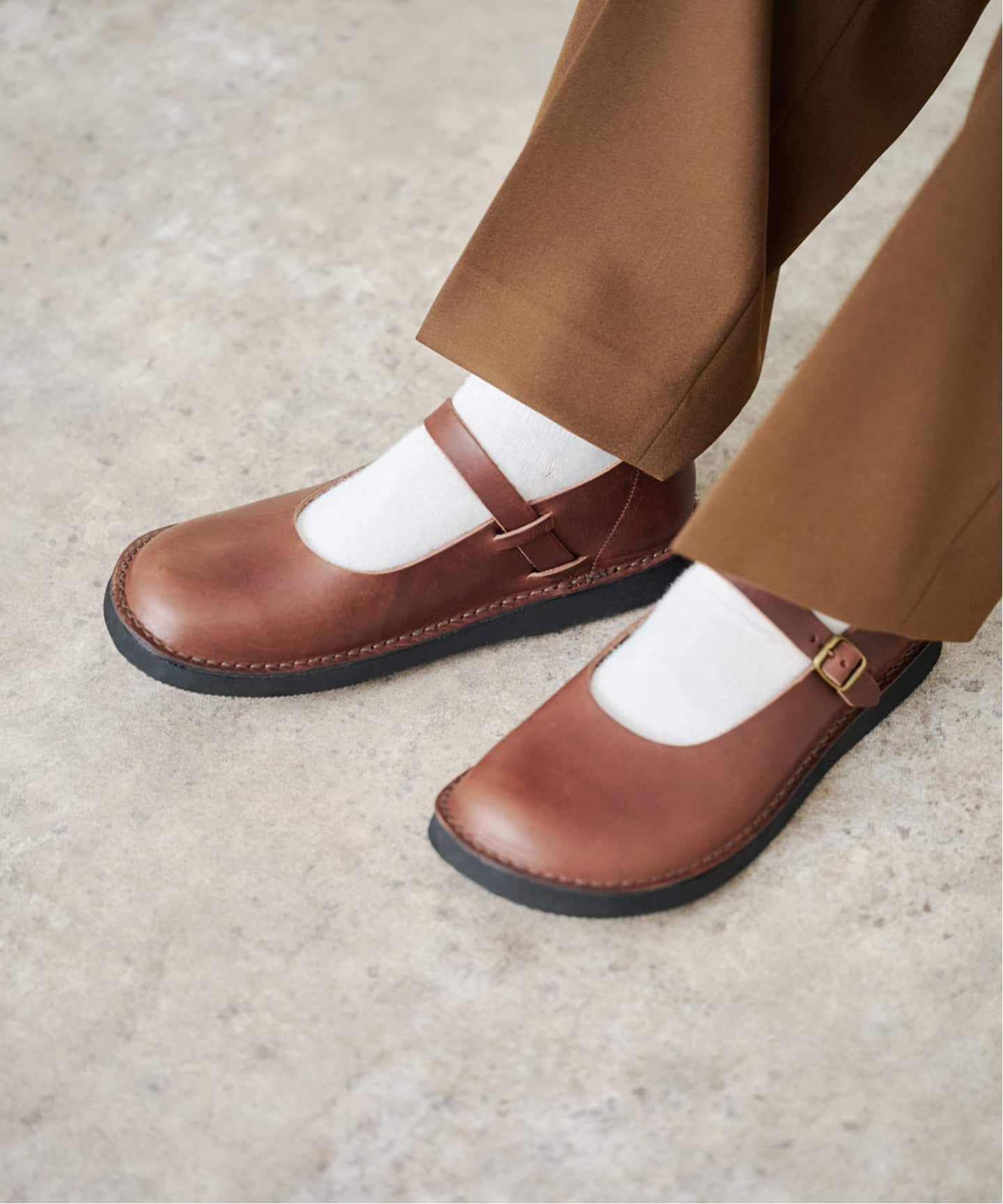 Organic handloom SHELLY oh019009（バレエシューズ）｜BOICE FROM