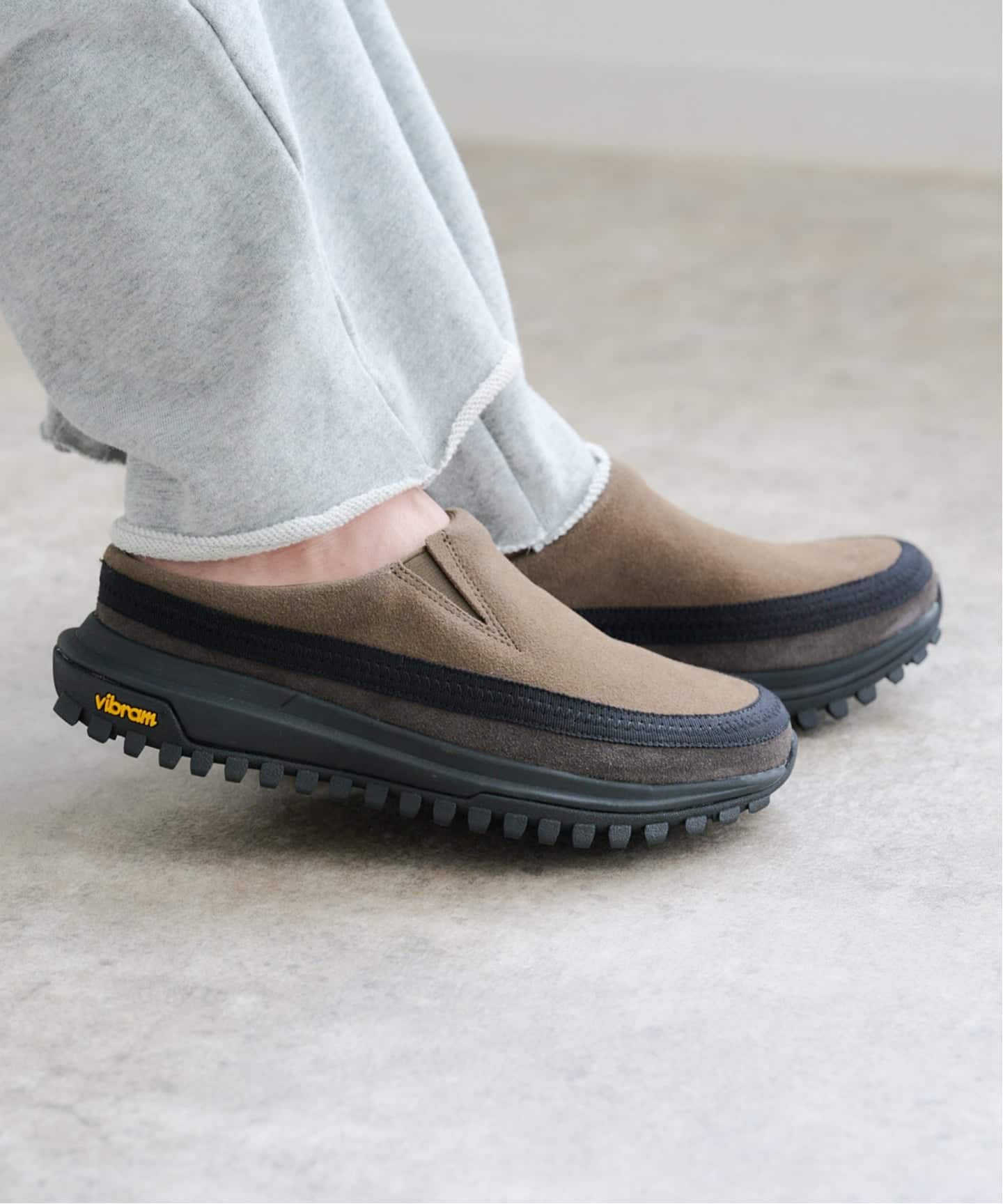 TODAYFUL Vibramsole Leather Sabot（スニーカー）｜BOICE FROM