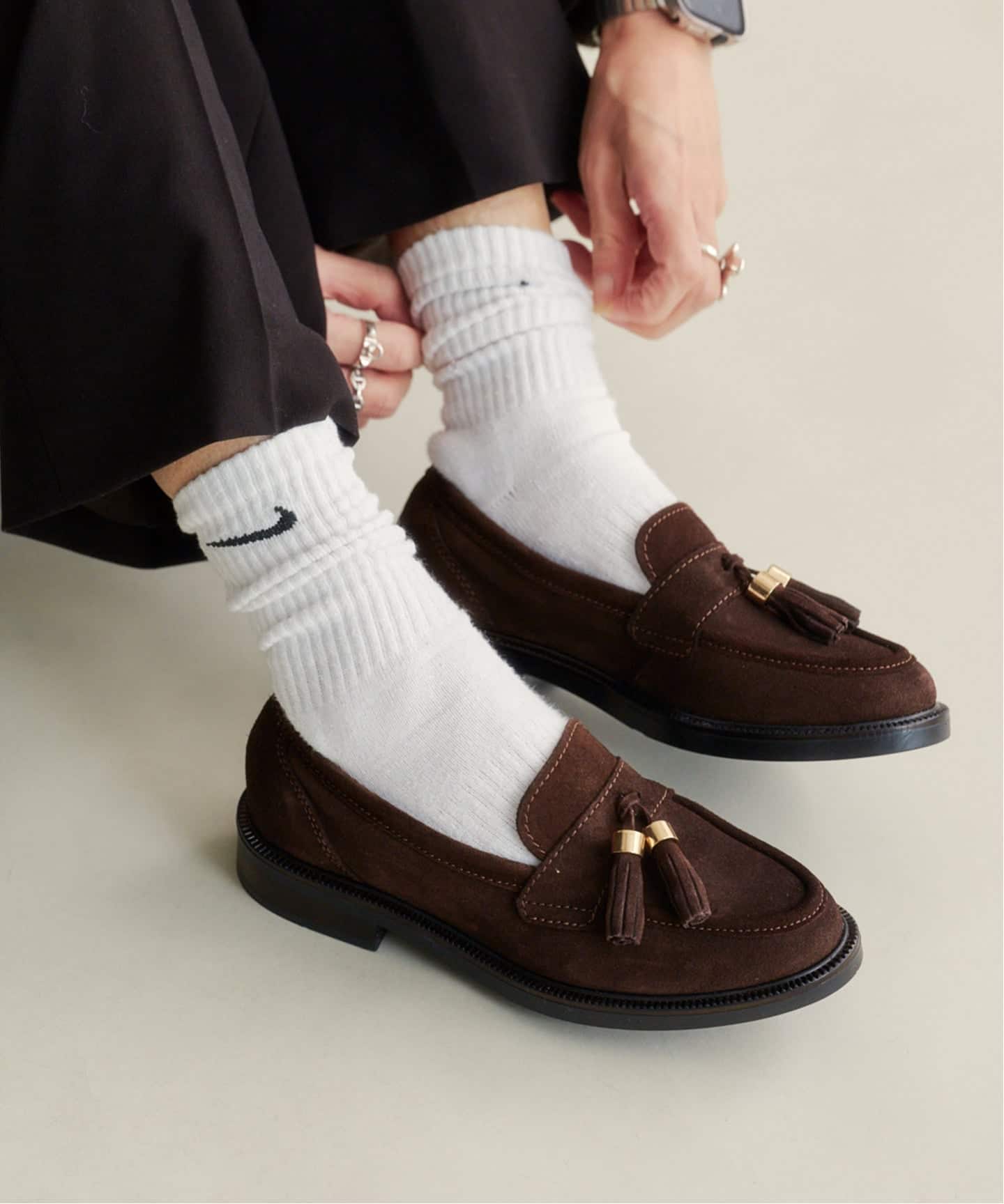 ENESS SUEDE TASSEL LOAFER（ローファー）｜BOICE FROM BAYCREW'S