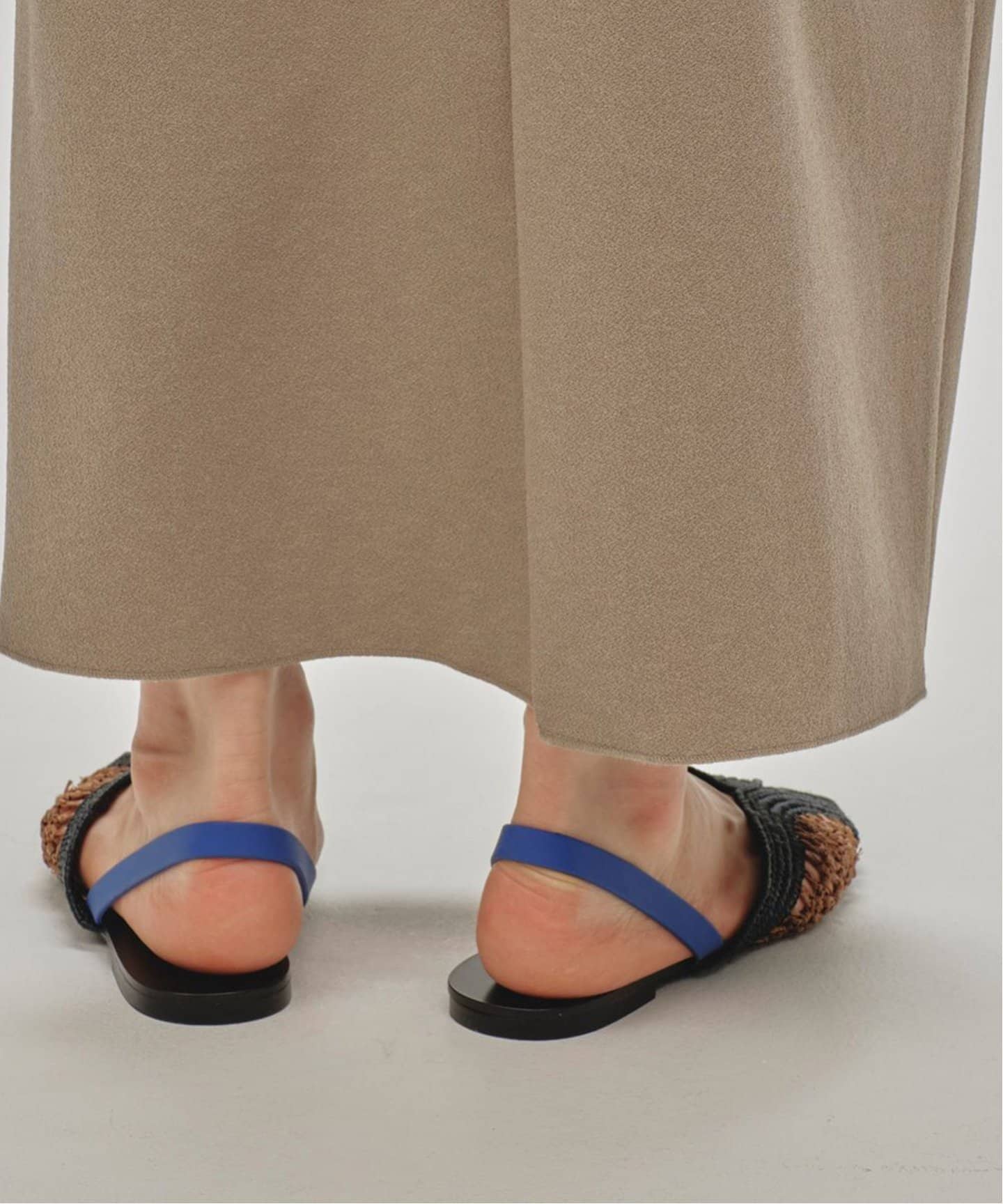 todayful Raffia Slide Sandalsサンダル38 ブラック TODAYFUL Raffia Slide Sandals（サンダル）｜BOICE FROM
