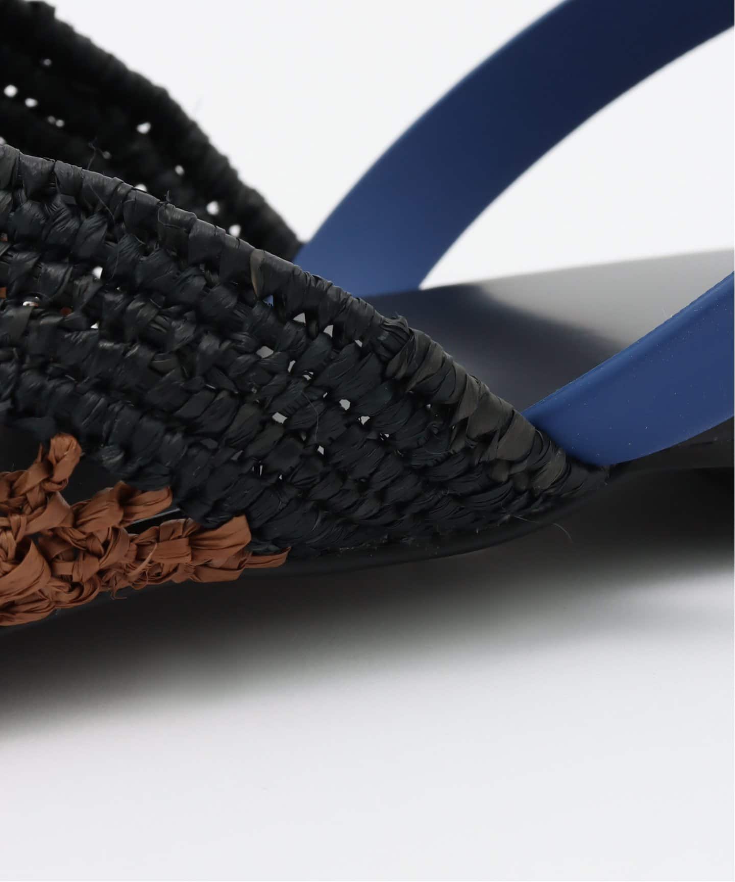todayful Raffia Slide Sandalsサンダル38 ブラック TODAYFUL Raffia Slide Sandals（サンダル）｜BOICE FROM