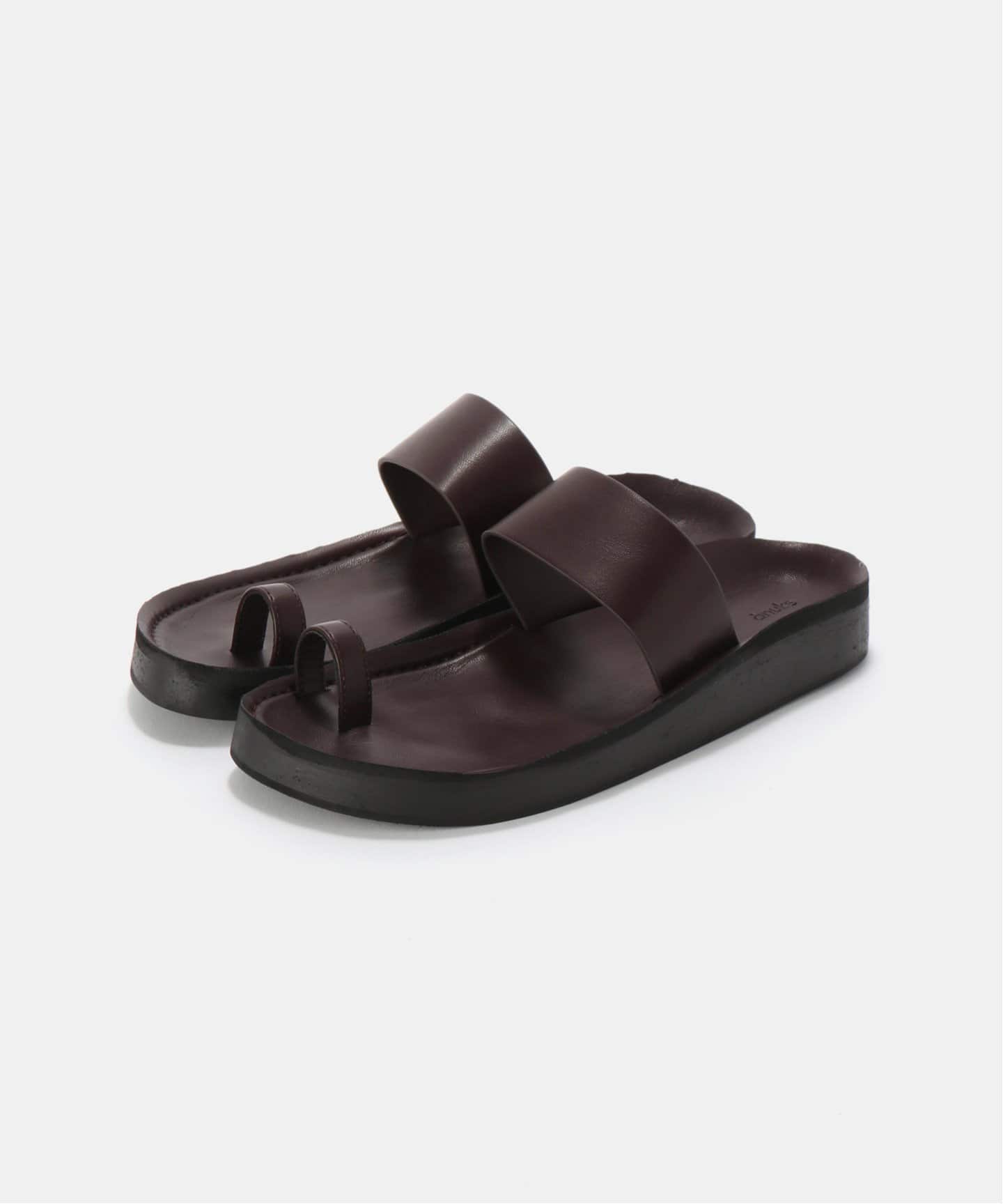 【美品】anuke Ecoleather Belt Sandals 38 anuke Ecoleather Belt Sandals（サンダル）｜BOICE FROM