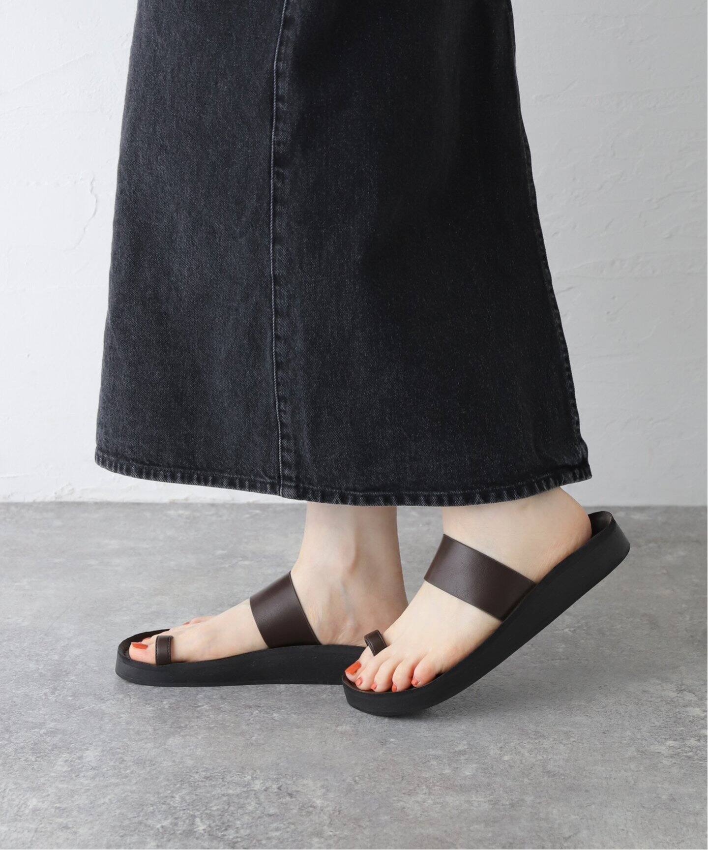 anuke Ecoleather Belt Sandals（サンダル）｜BOICE FROM