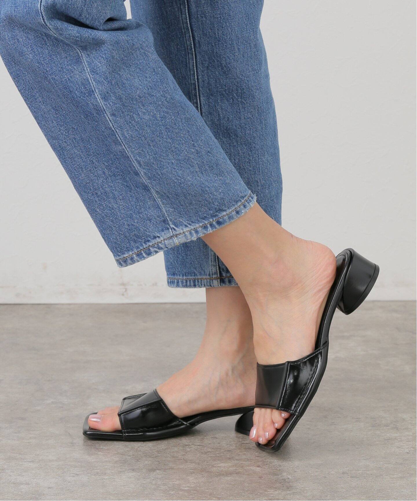 anuke Square Ecoleather Sandals 62511005（サンダル）｜BOICE