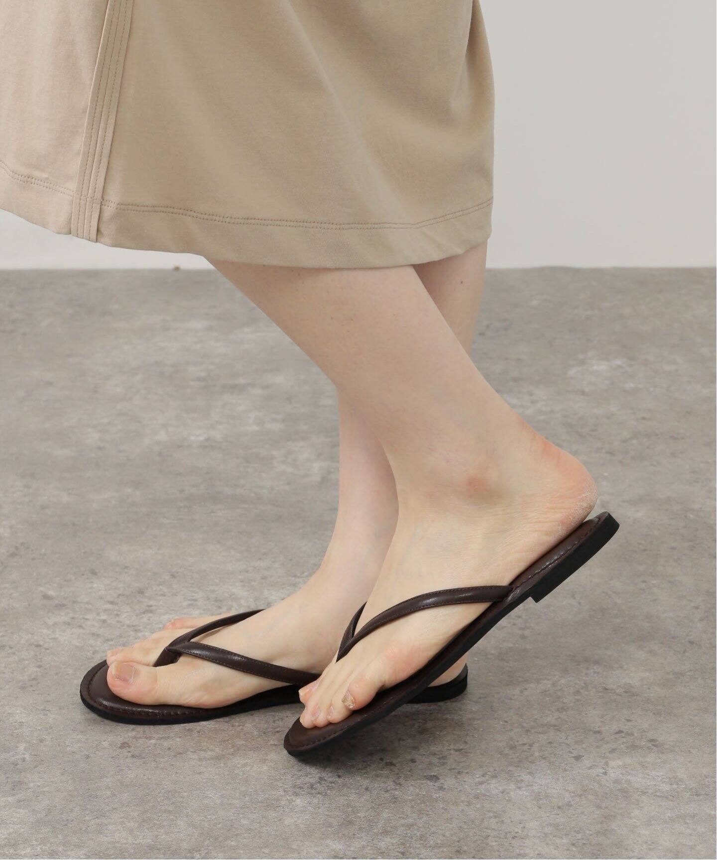 anuke Ecoleather Tong Sandals 62511003（サンダル）｜BOICE
