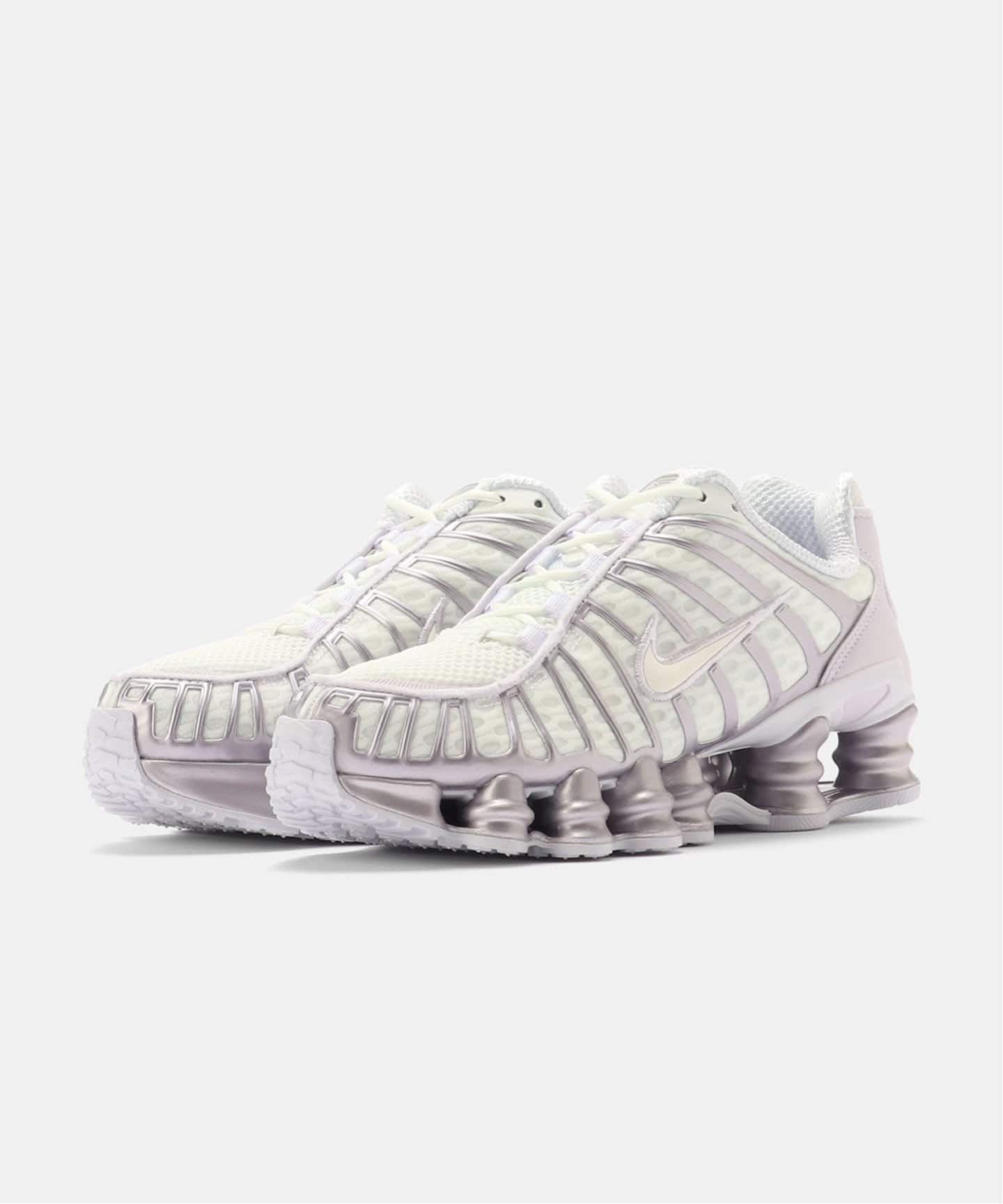 早い者勝ち!!! NIKE ◆ ナイキ W ショックス TL｜AR3566 NIKE W SHOX TL LIGHT SILVER/WHITE-LIGHT ARMY（ナイキ