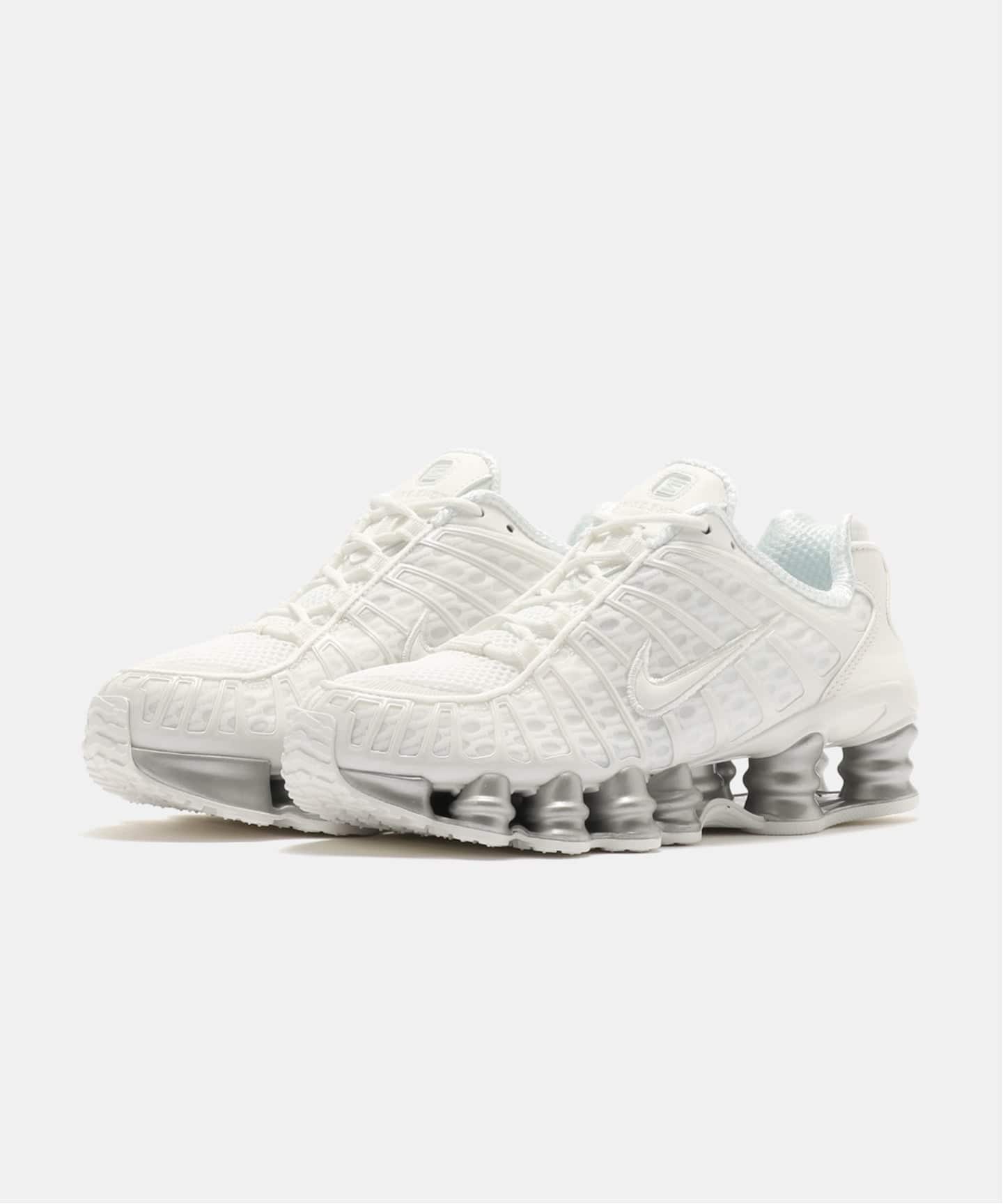 Nike AR3566-103 ホワイト スニーカー NIKE WMNS SHOX TL AR3566-103（スニーカー）｜HERRINGBONE