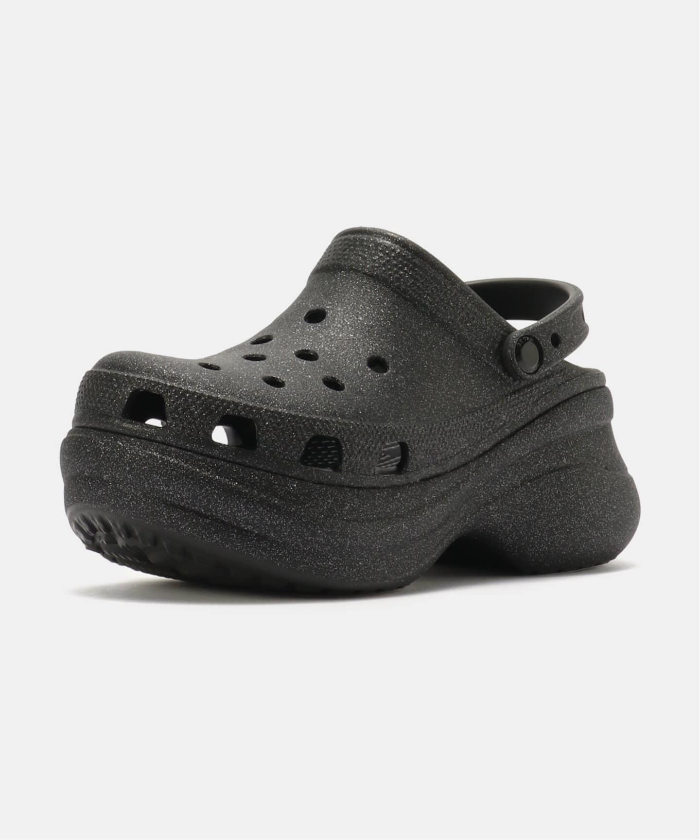 ※user_f6d7d554ページ crocs Bae Glitter Clog Black（クロックス ベイ グリッター