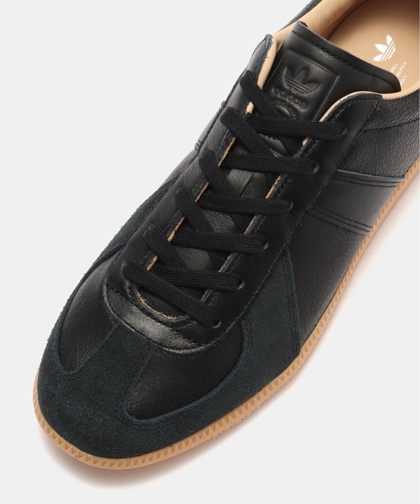 【adidas Originals】BW Army Luxスニーカー ADIDAS ORIGINALS BW Army Lux Suede-Trimmed Cracked-Leather