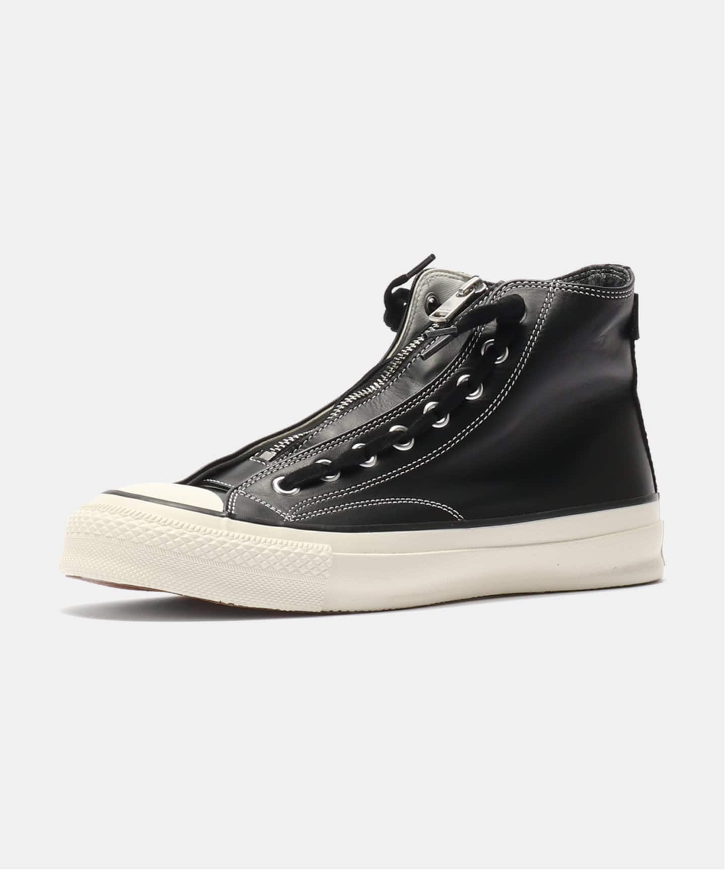 nonnative DWELLER TRAINER HI COW LEATHER WITH GORE-TEX by SPINGLE