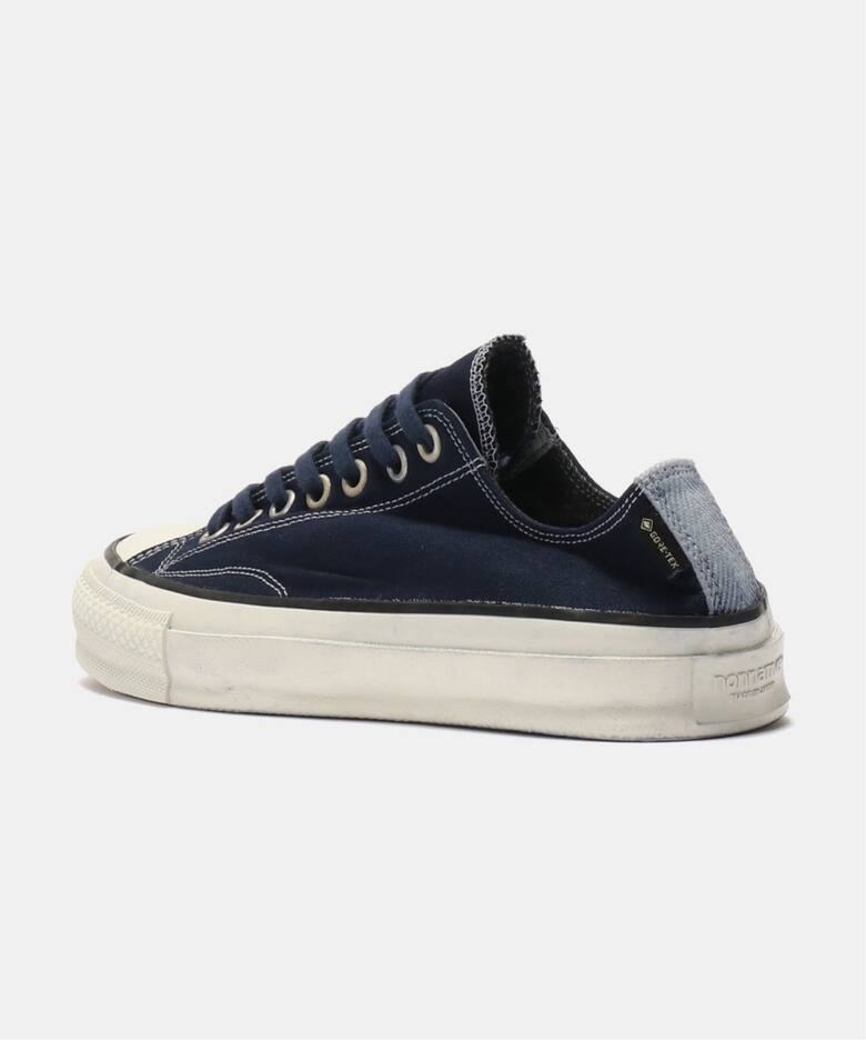 nonnative DWELLER TRAINER LOW COTTON CANVAS OVER DYE WITH GORE-TEX 