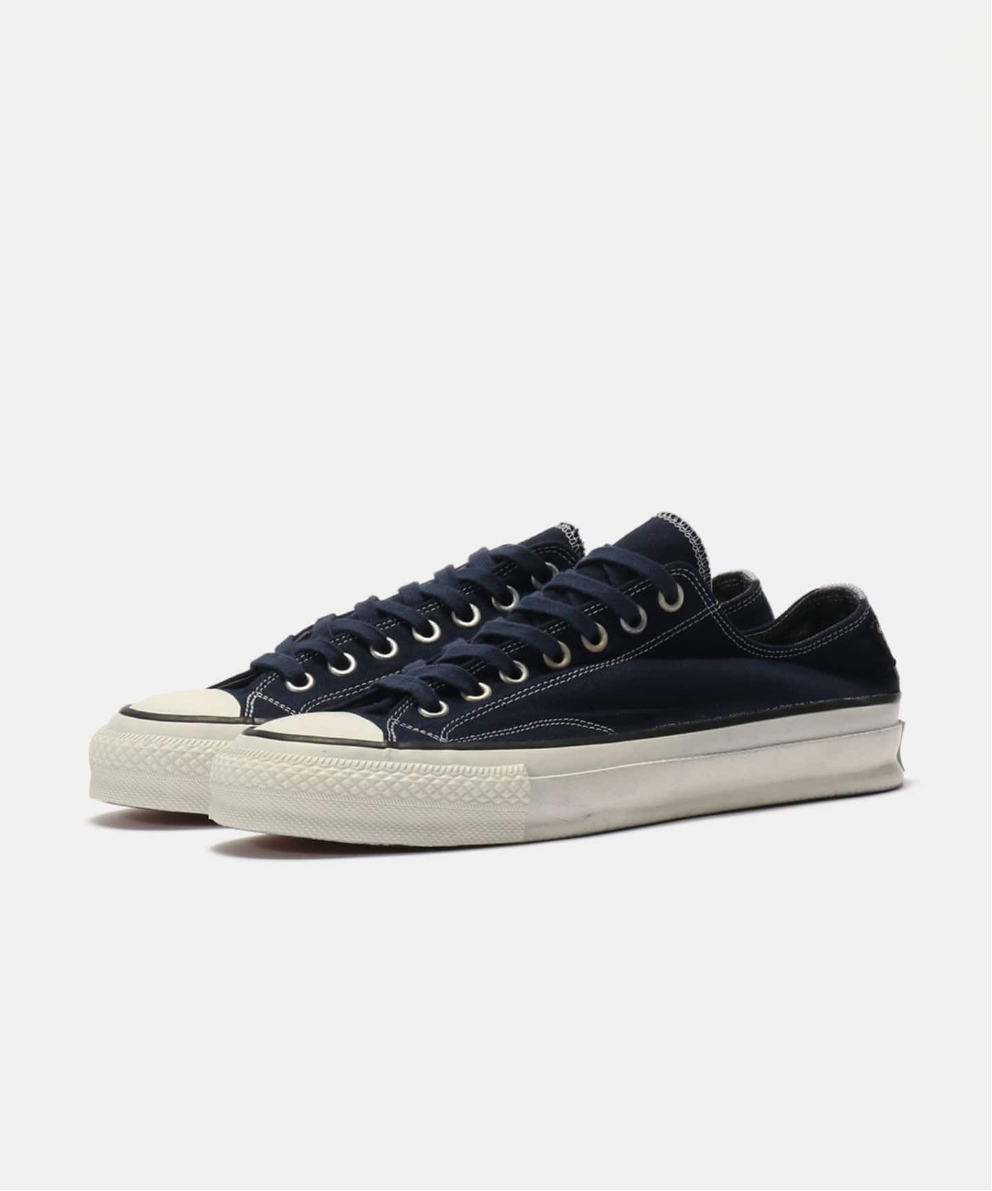 nonnative DWELLER TRAINER LOW COTTON CANVAS OVER DYE WITH GORE-TEX