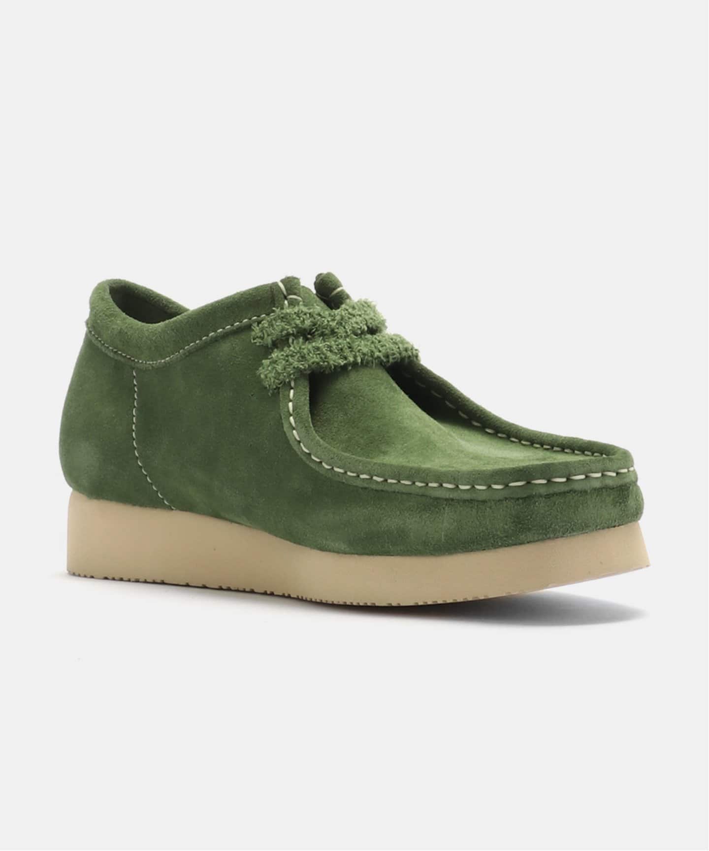 ショートブーツ・ブーティ Clarks FW22 WALLABEECUP HIGH BOOT (163412_LTAN) CLARKS/クラークス】ワラビーブーツ wallabee Boot｜ルージュ