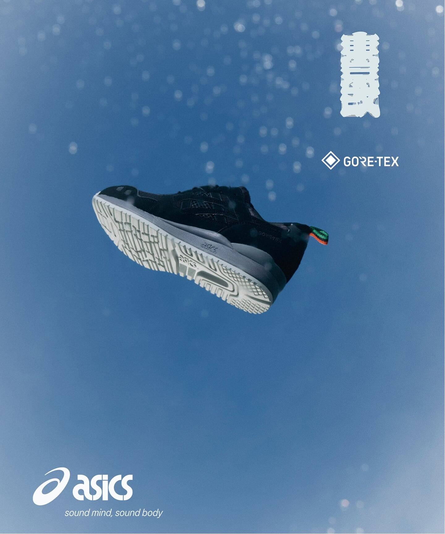 ASICS GEL-LYTE 3 OG GTX “GORE-TEX” “黒豹” 1203A580.001（スニーカー 