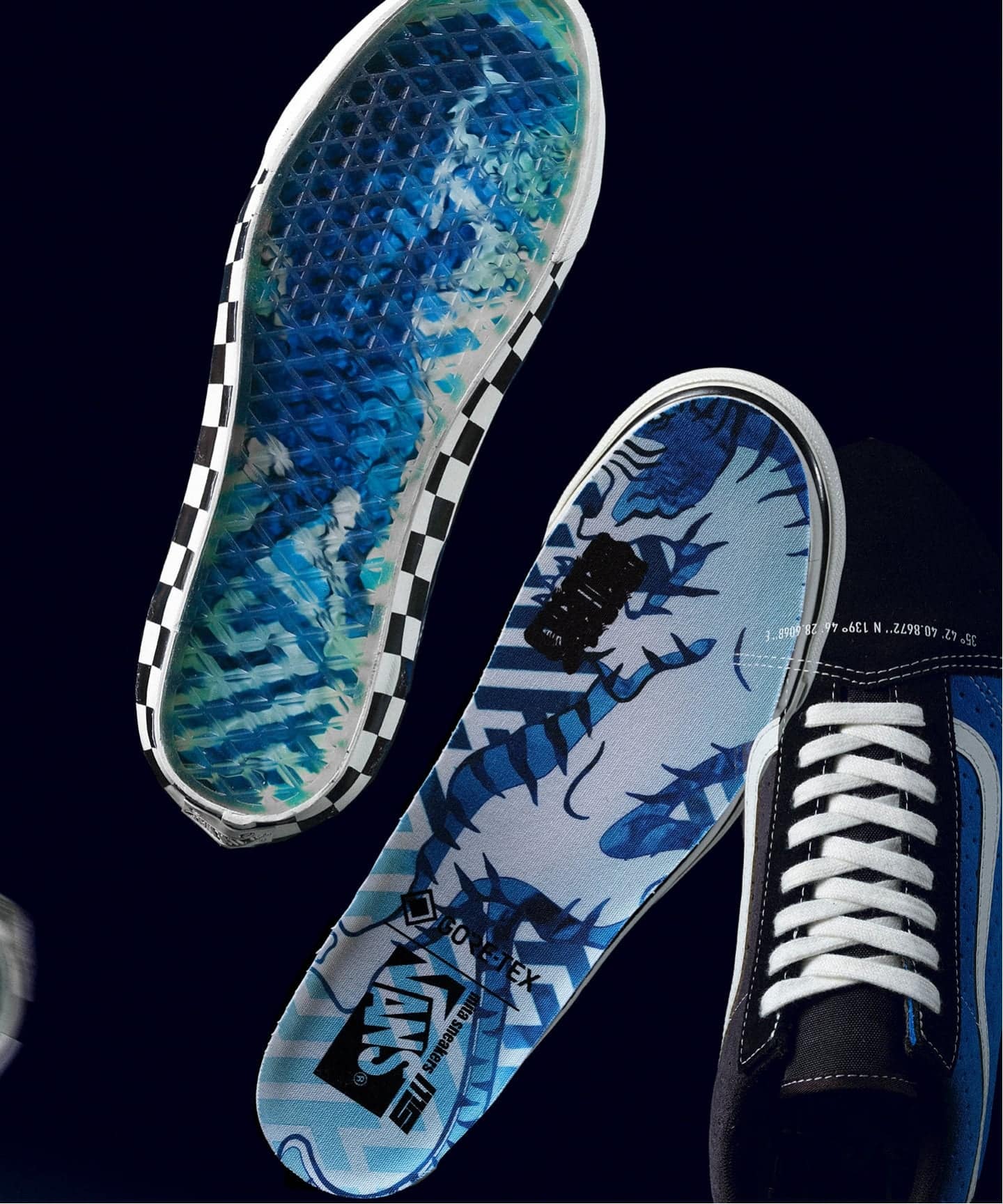 Mita Sneakers Vans Old School 36 GTX 8.5 Skate Old Skool 36+ Gum