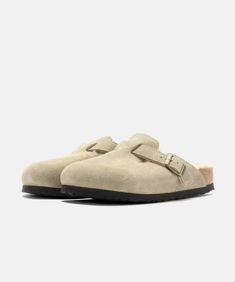 BIRKENSTOCK Boston Shearling LEVE 1028299（サンダル）｜HERRINGBONE 