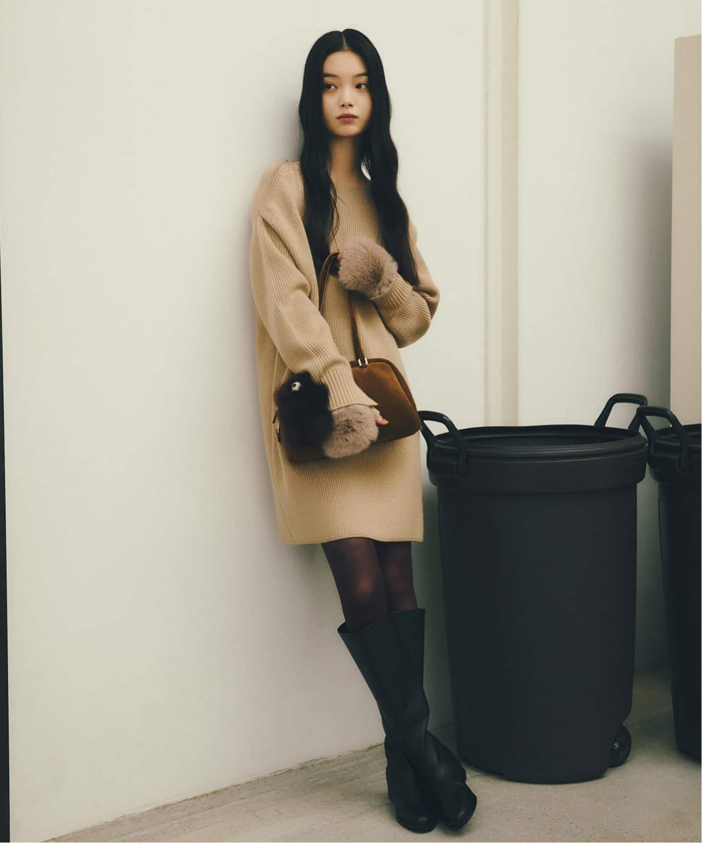 REMME/レメ レザーロングブーツ（ロングブーツ）｜La Totalite（ラ