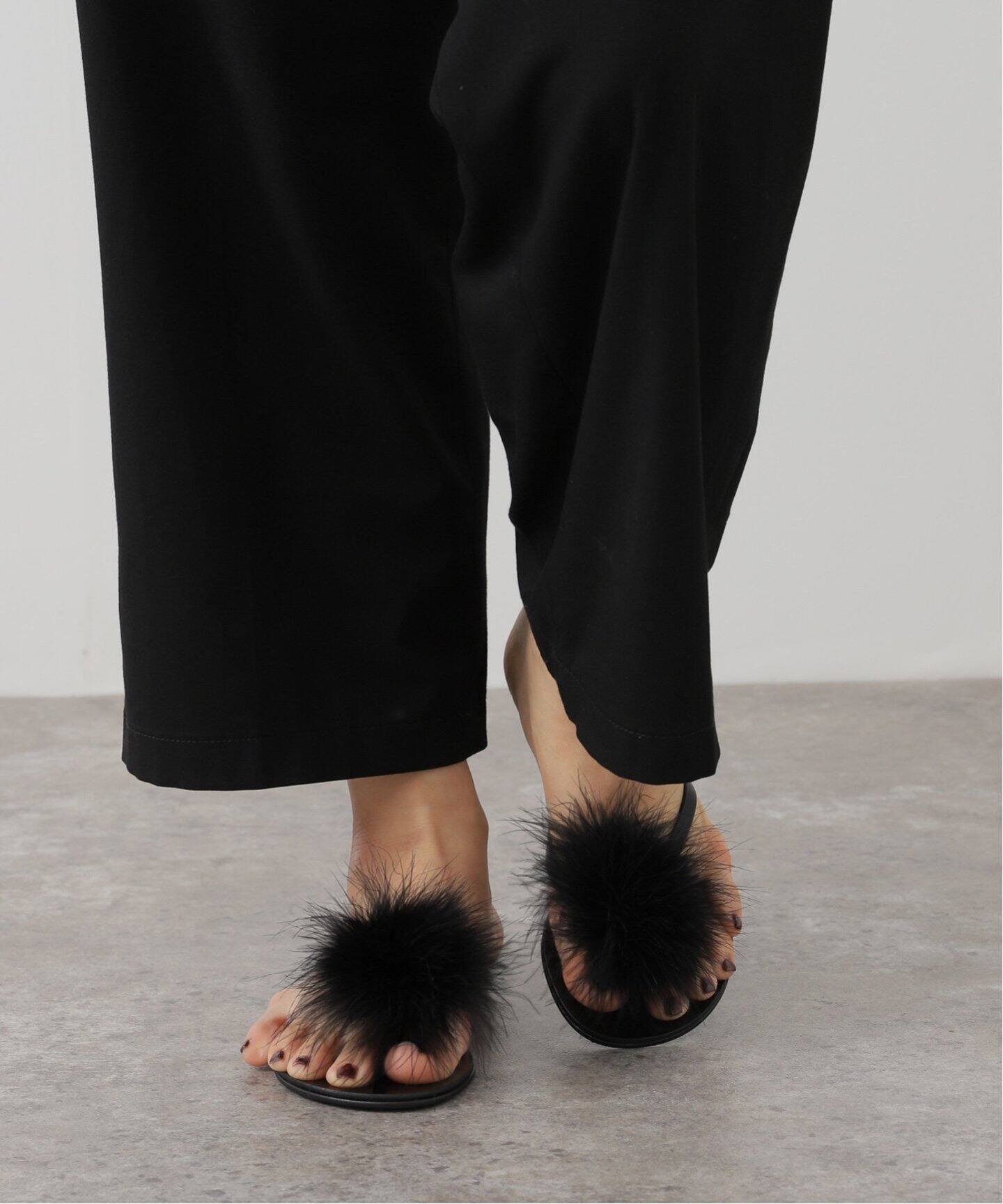 LAOCOONTE / ラオコンテ】ファーサンダル（サンダル）｜La Totalite  