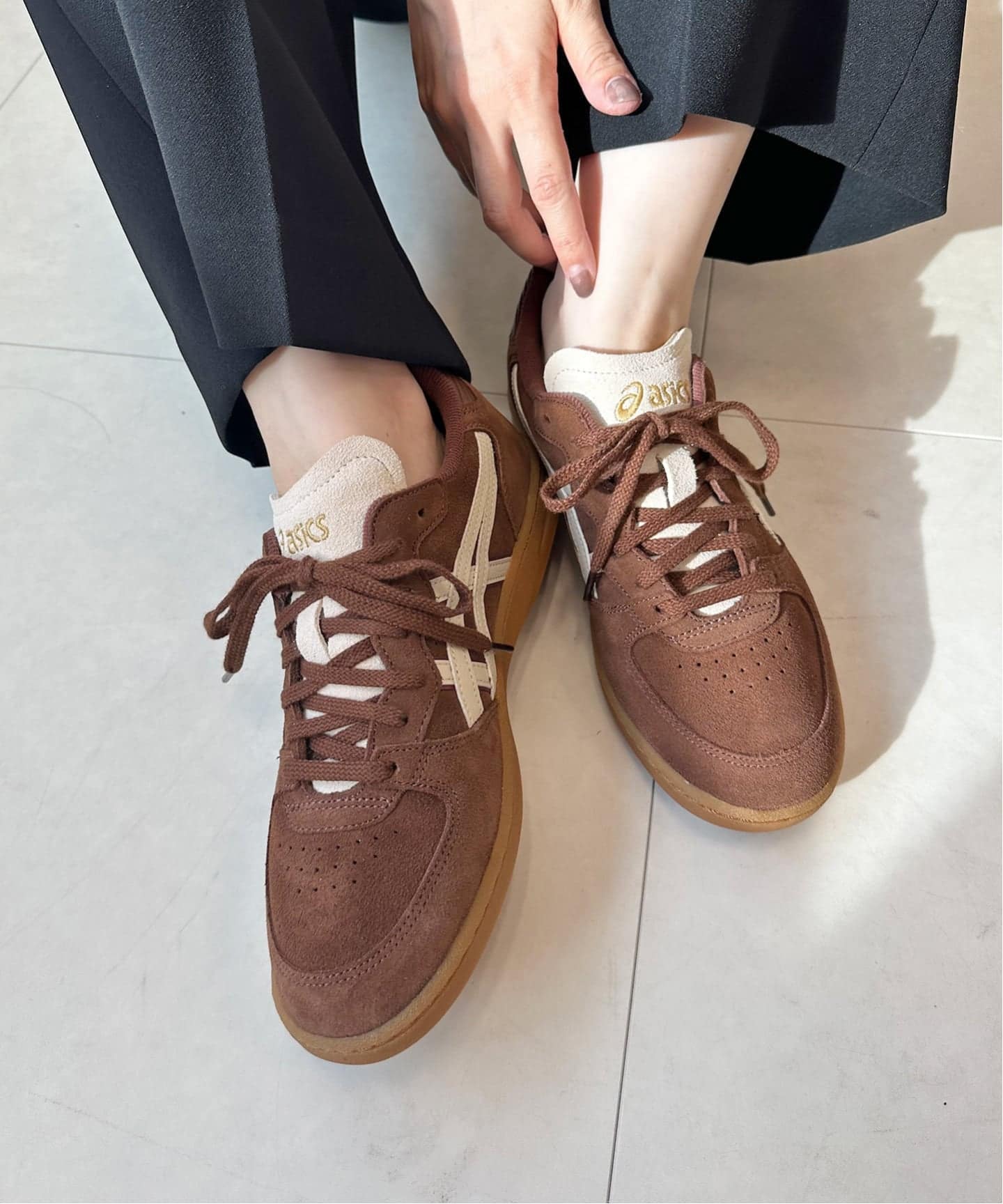 【⭐️様】asics アシックス　SKYHAND OG ブラウン 24.5 ASICS/アシックス SKYHAND OG（スニーカー）｜Spick and Span