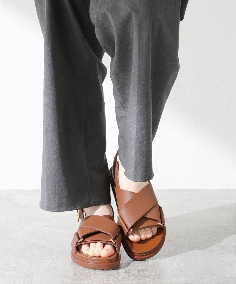 ≪一部店舗＋WEB限定≫MARNI/マルニ FB CRISCROSS SANDAL（サンダル