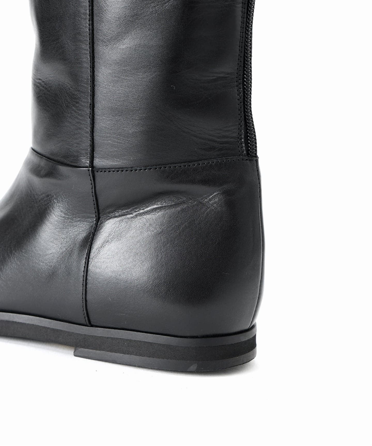 【新品未使用】IENA /CORSO ROMA 9 ロングブーツ NERO37 予約》CORSO ROMA 9 / コルソローマノーヴェ インヒールロング