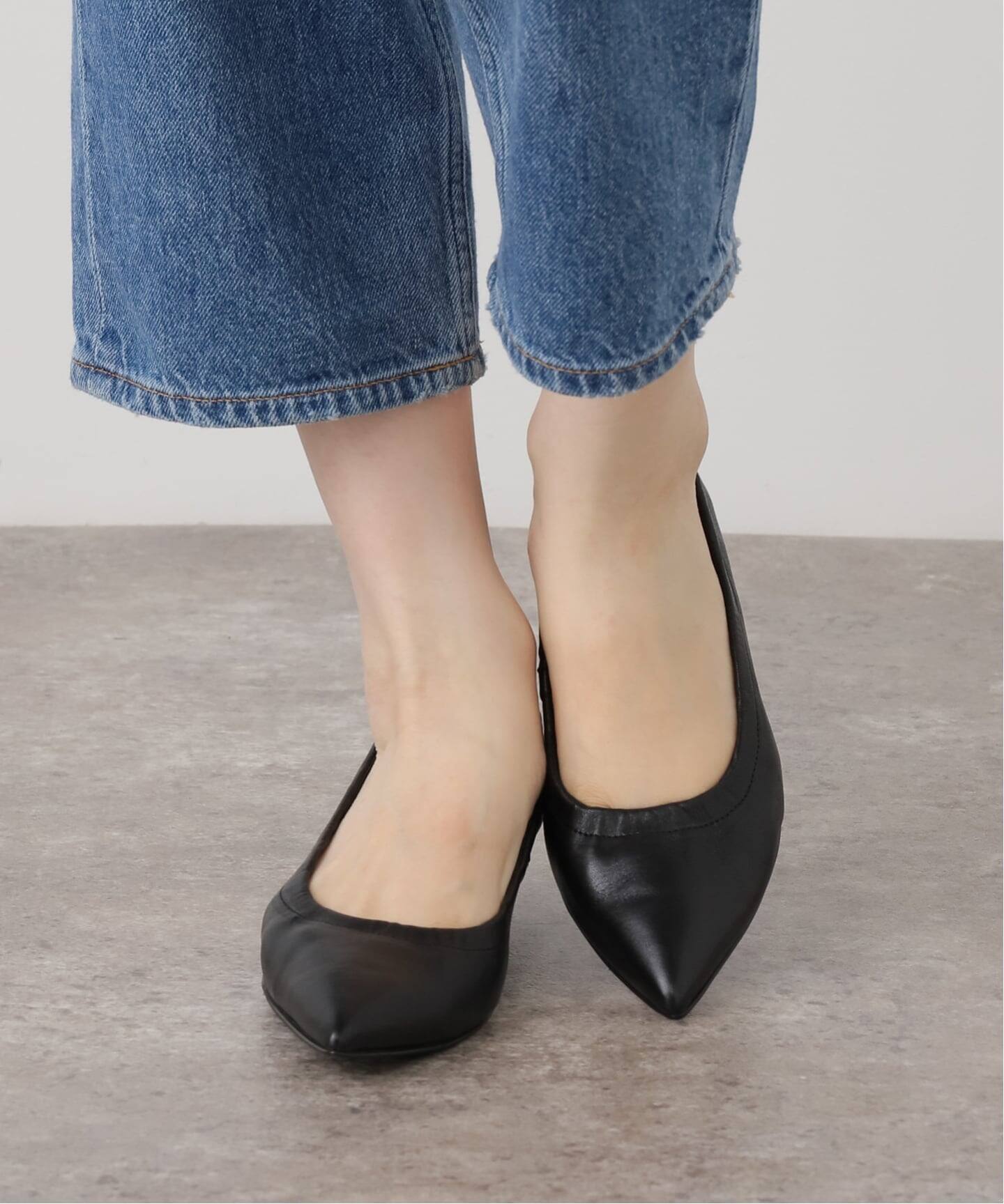 CORSO ROMA 9 / コルソローマノーヴェ ギャザーパンプス