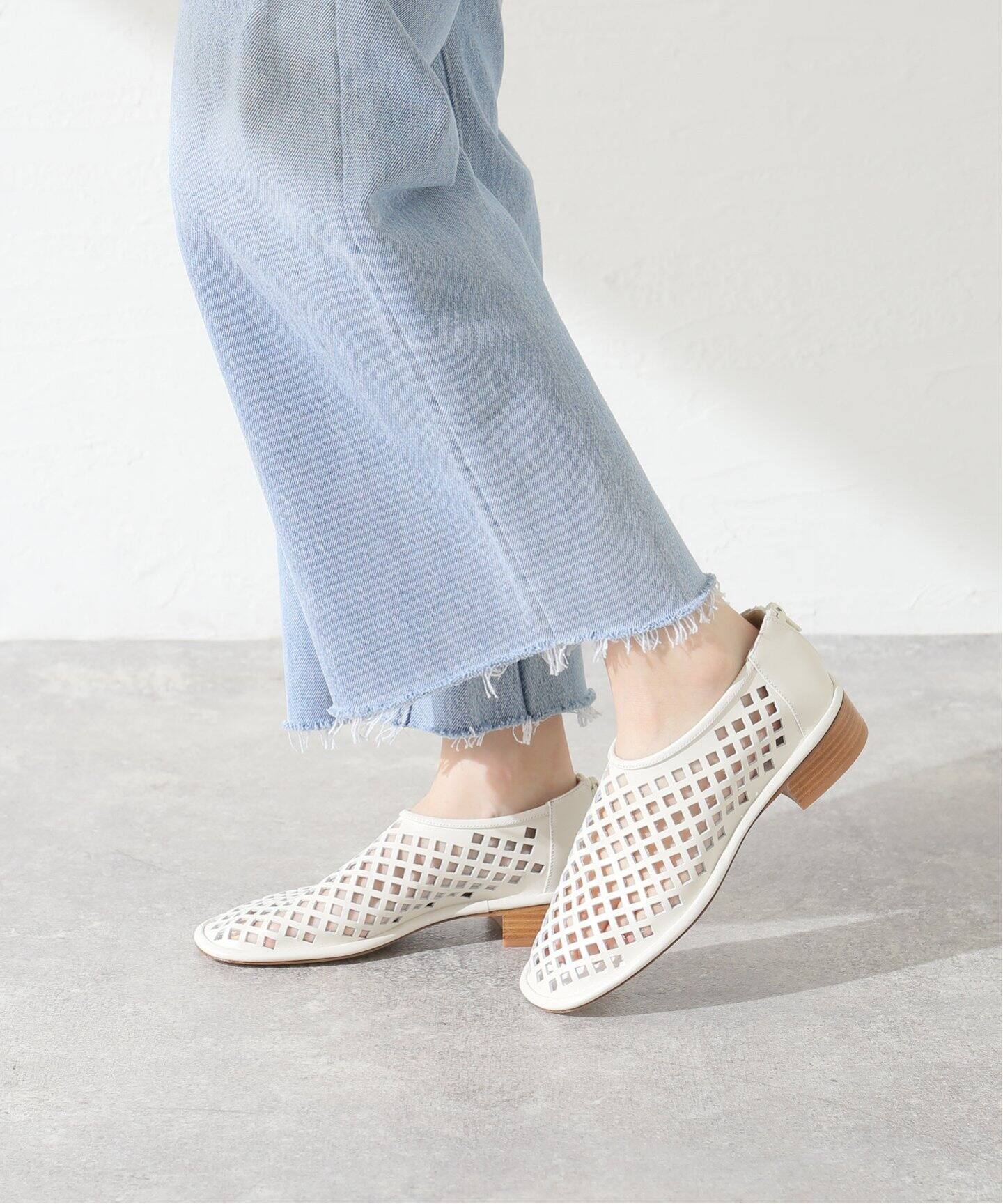 BUZEN LEATHER PUMPS （Black） -ALM. official web store