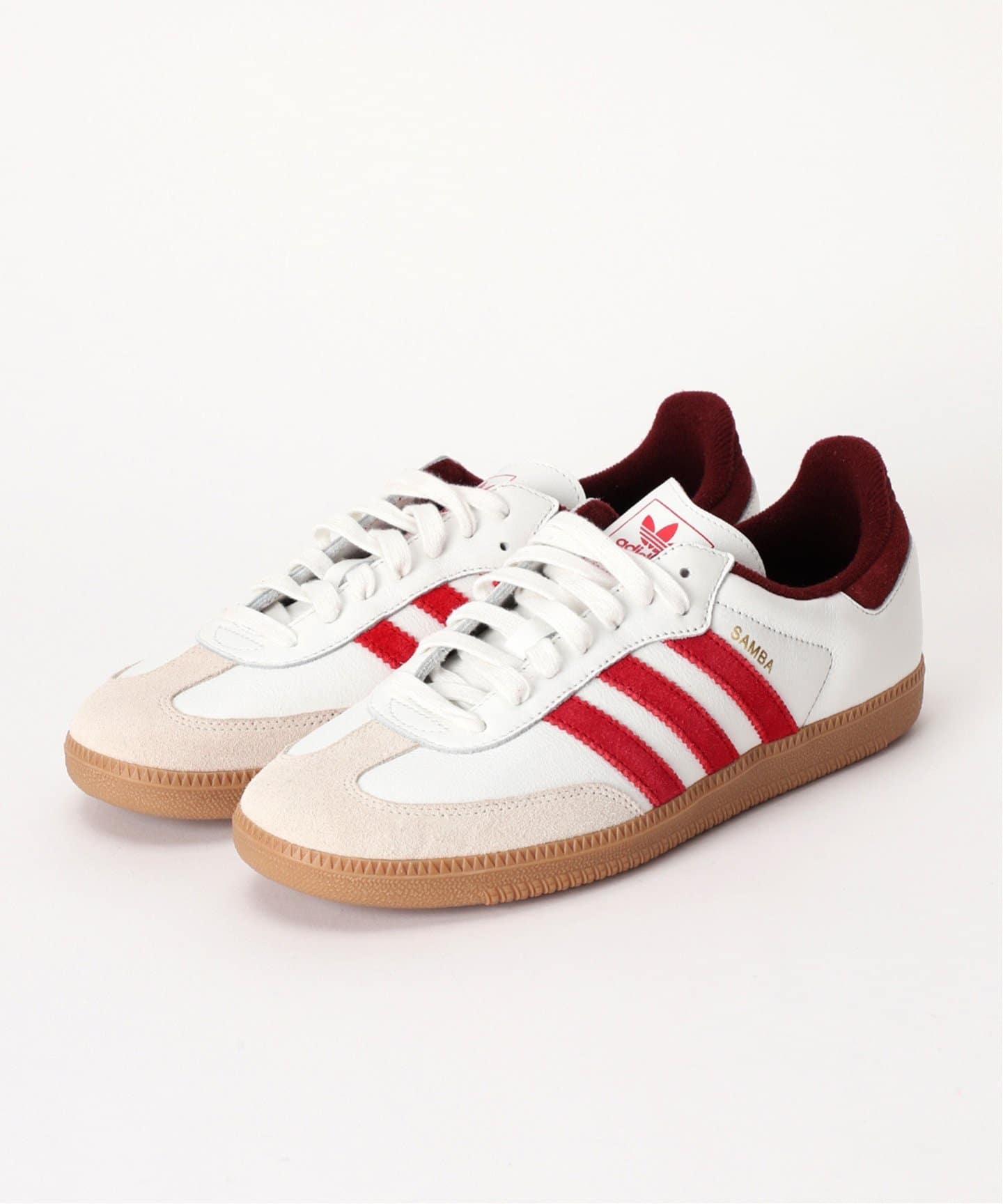 [ADIDAS] スニーカー サンバ SAMBA OG EXCLUSIVE レッド ADIDAS] スニーカー サンバ SAMBA OG ルビーレッド (adidas