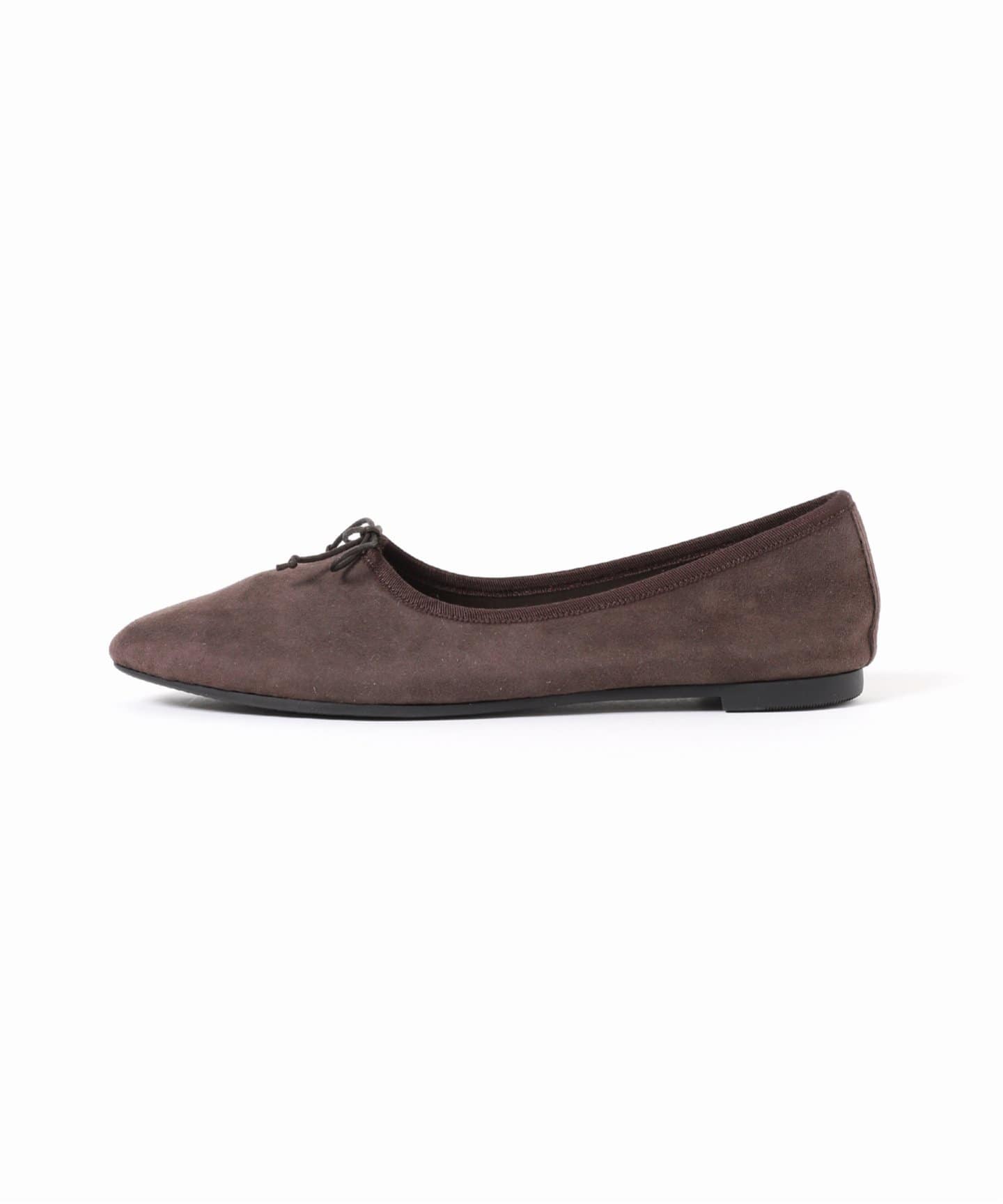 【最終値下げ！】Spick & Span シープレザーバレリーナ ブラック Spick & Spanシープレザーバレリーナ | スピック＆スパン(Spick