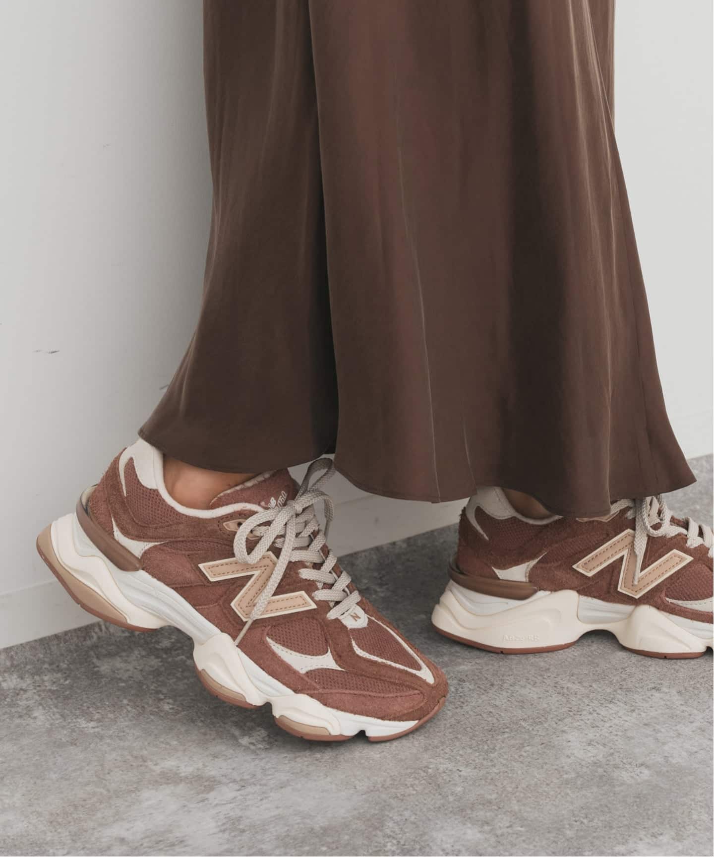 NEW BALANCE / ニューバランス 90/60（ブラウン）（スニーカー