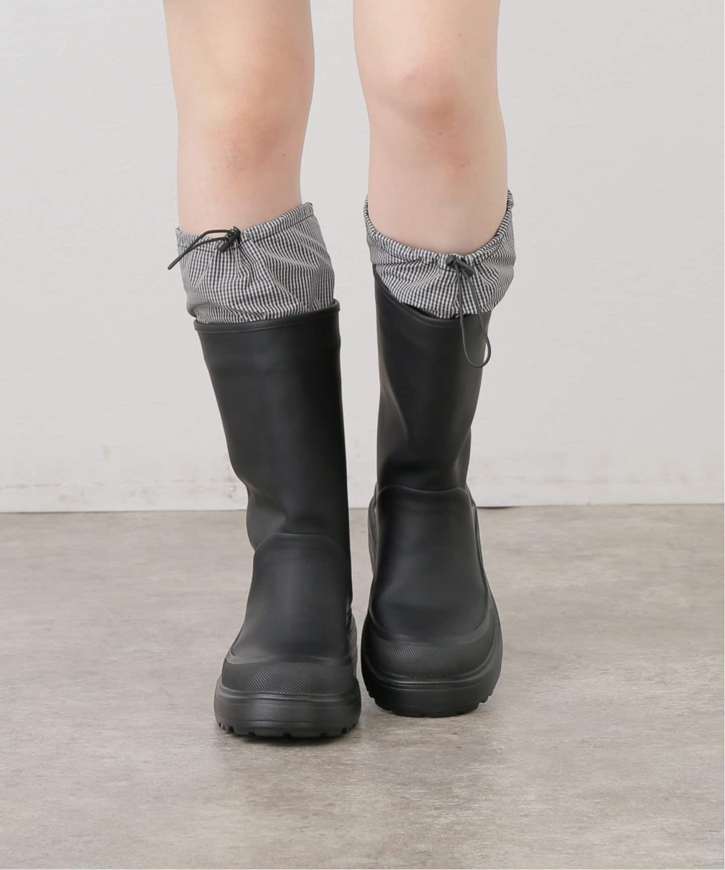 PAES/ぺイズ Two Way Rainboots Basic Line（ロングブーツ）｜U