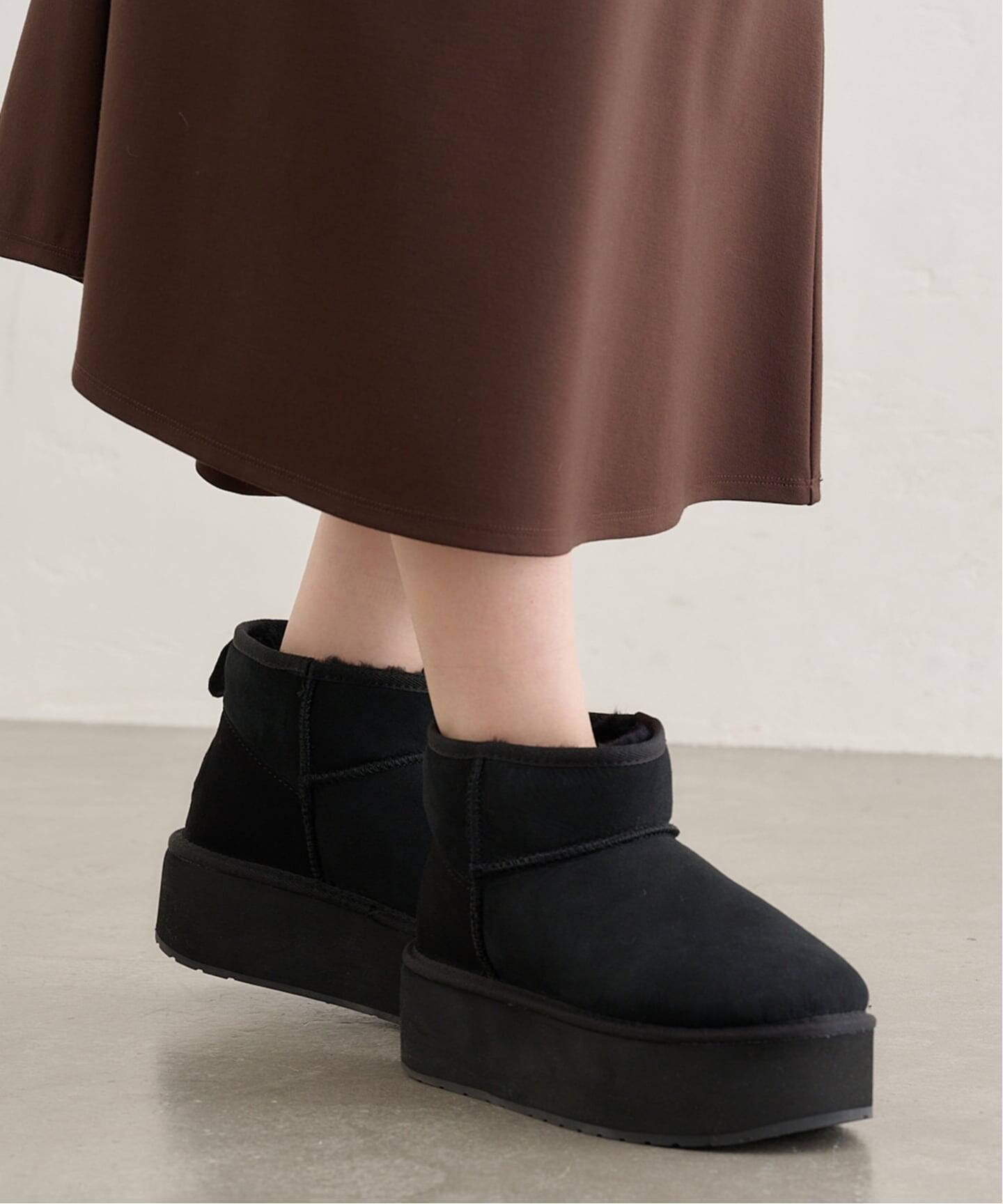 EMU/エミュー STINGER MICRO FLATFORM（ブーティ・ショートブーツ