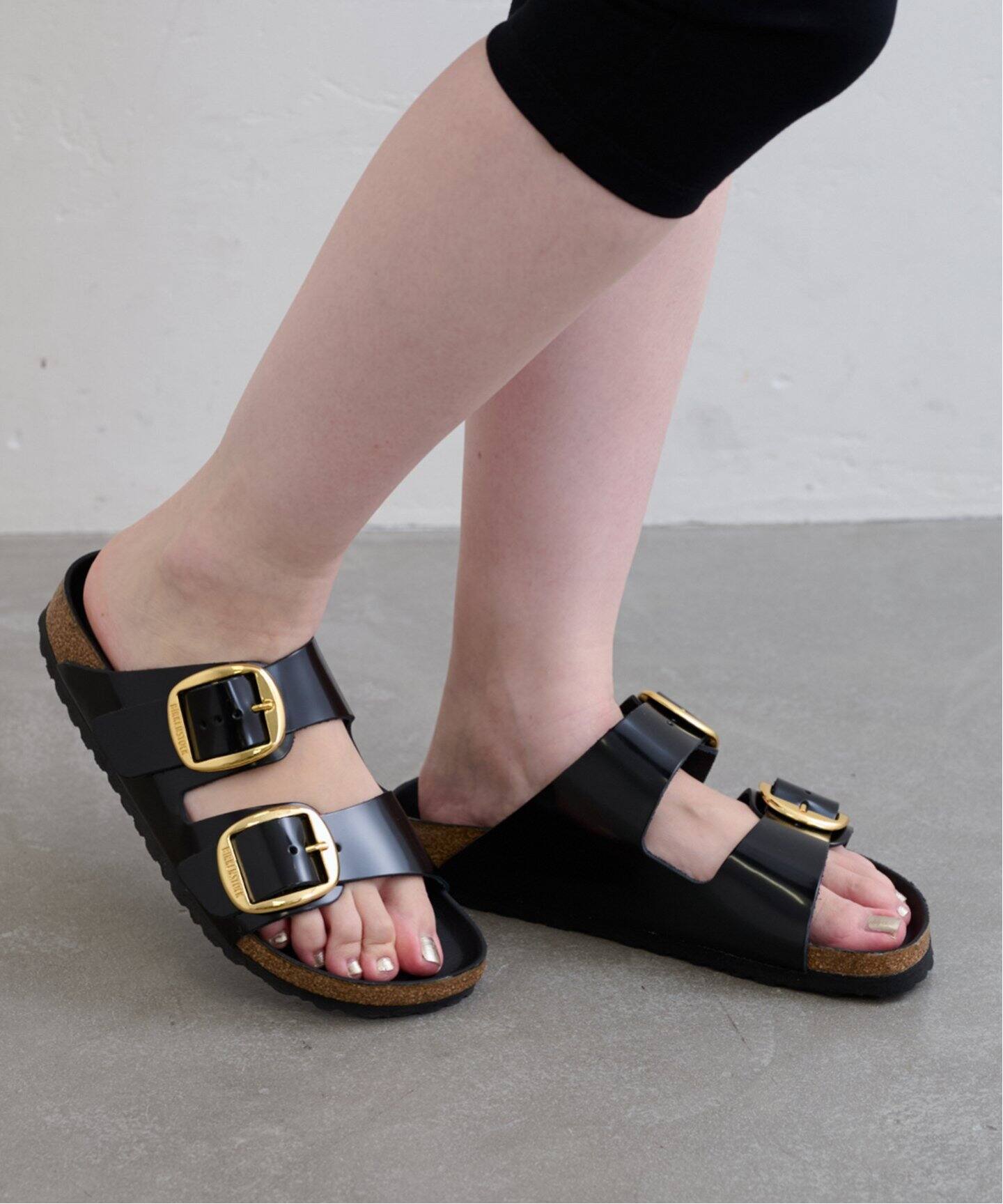 ビルケンシュトック ARIZONA BIG BUCKLE HEX 37 ゴールド BIRKENSTOCK/ビルケンシュトック ARIZONA BIG BUCKLE HEX (NARR