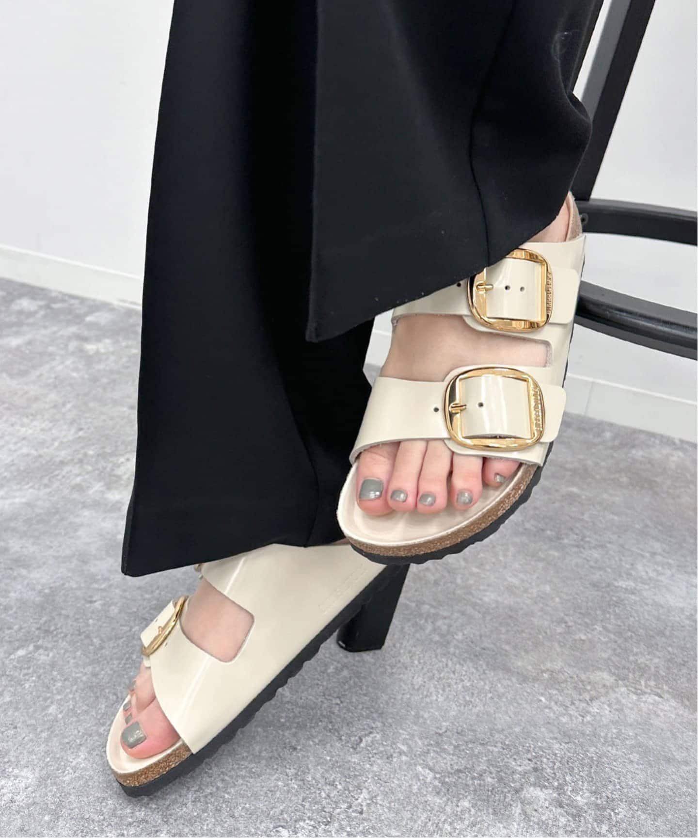 靴 BIRKENSTOCK / ARIZONA BIGBUCKLE HEX BIRKENSTOCK サンダル Arizona Big Buckle Waxy Leather HEX