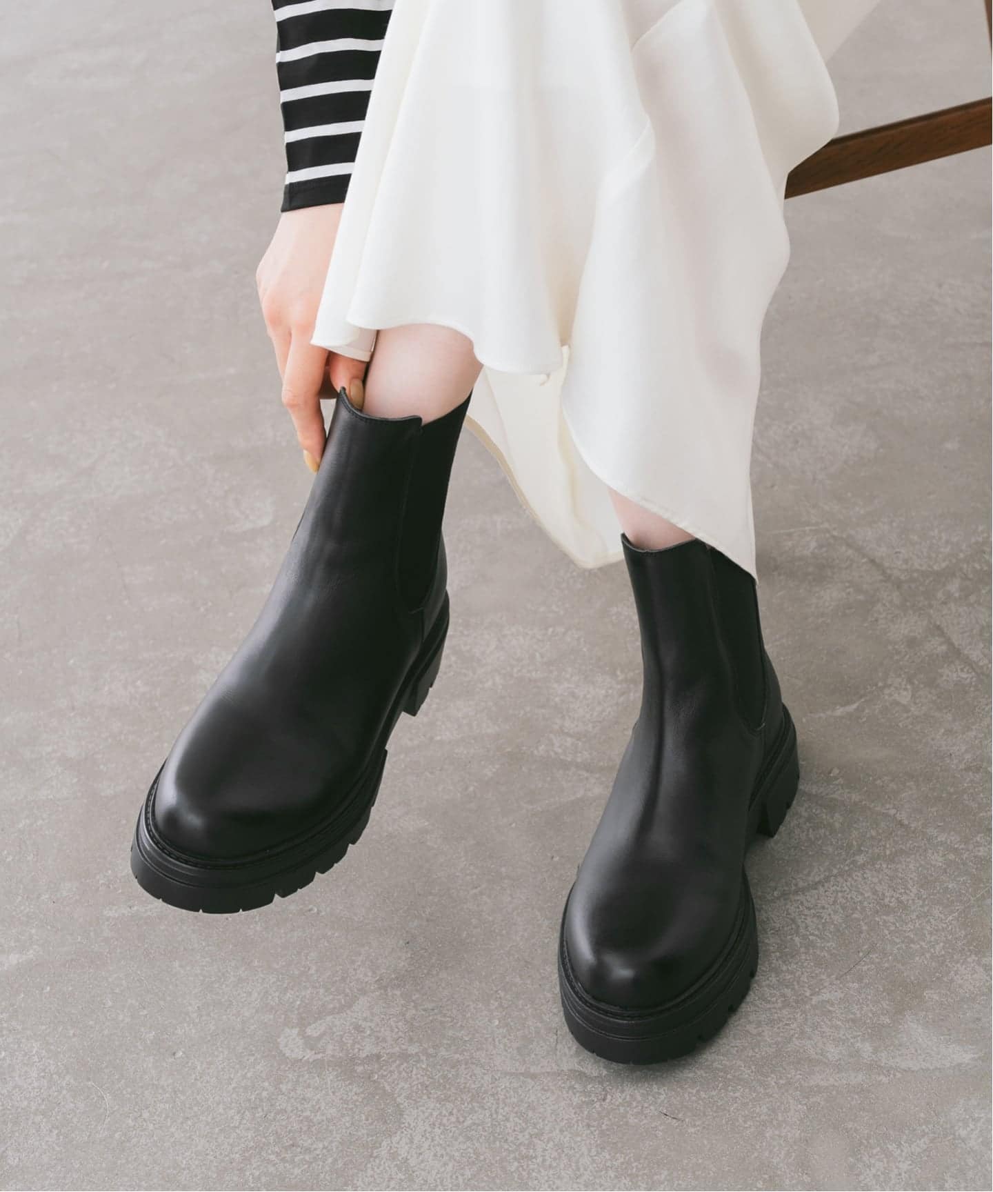 REMME/レメ サイドゴアブーツ（レザーシューズ）｜FRAMeWORK（フレーム