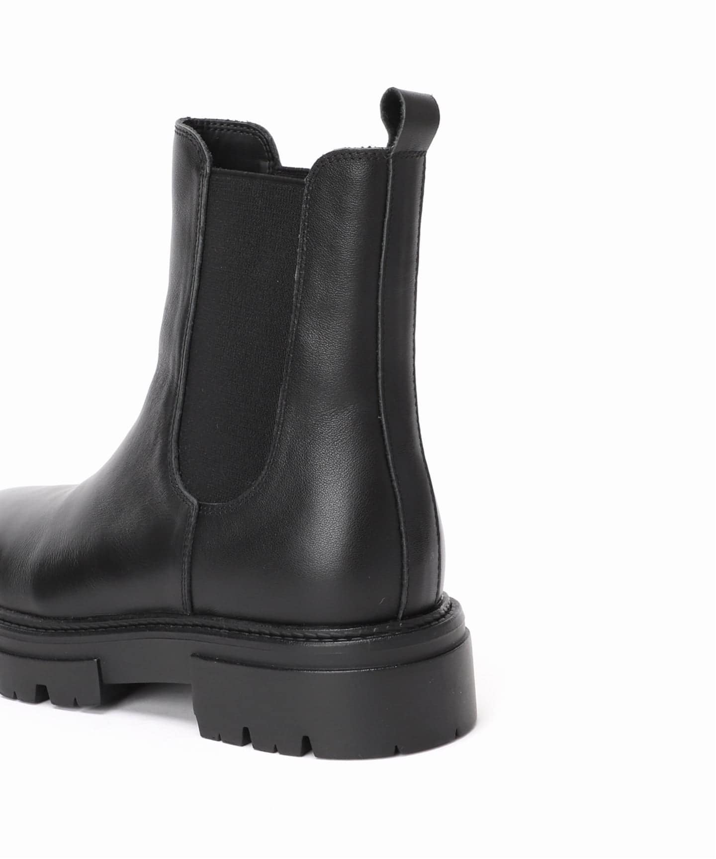 DIEMME◆サイドゴアブーツ/ブラック/レザー/Vibramソール