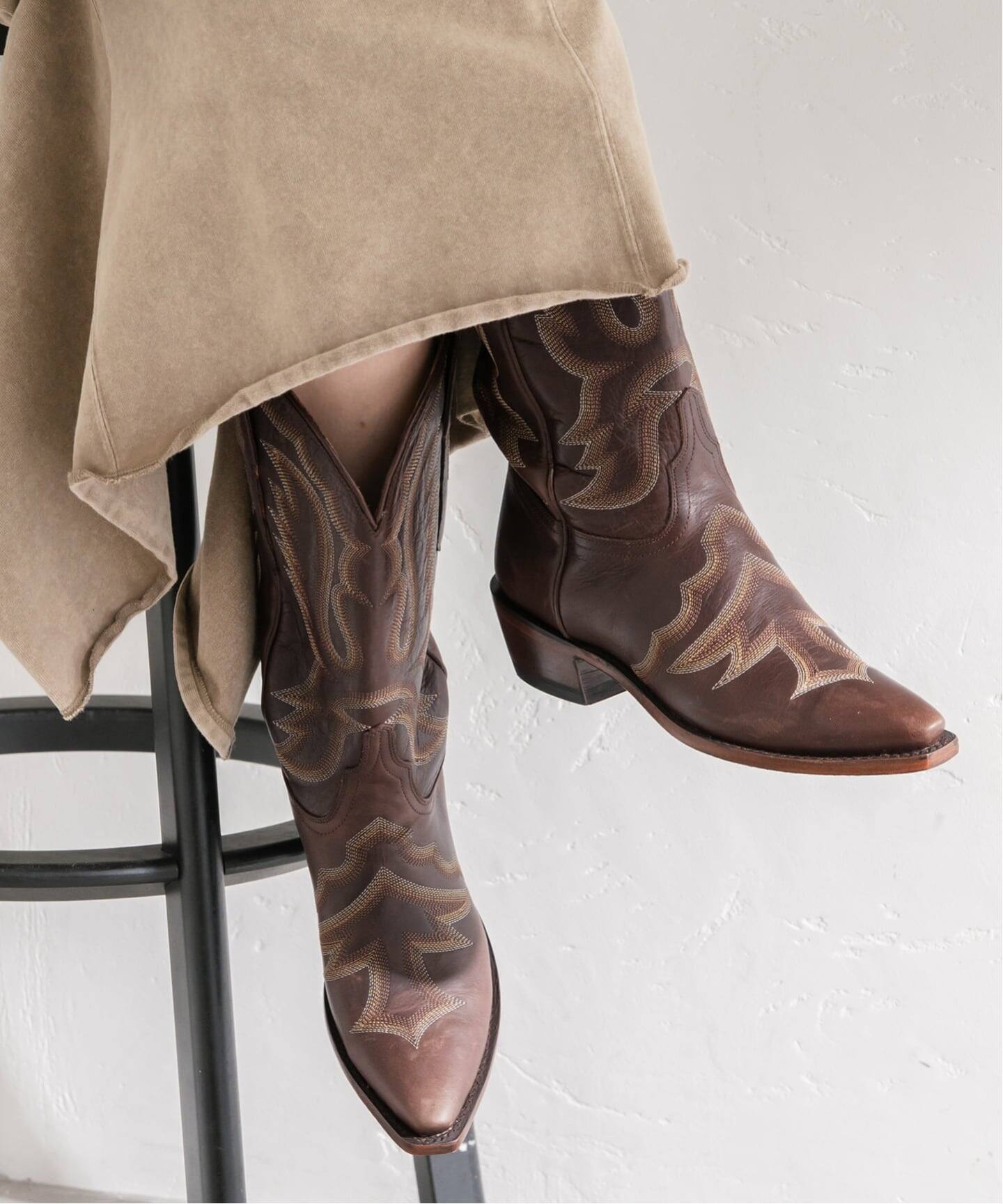 LUCCHESE WOMENS,Sage ウエスタンブーツ（ロングブーツ）｜FRAMeWORK 