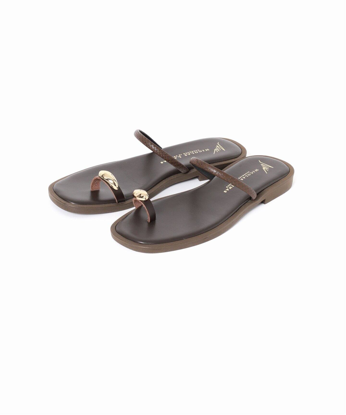 ドゥーズィエムクラス サンダル【NICOLAS LAINAS/ニコラスライナス】 NICOLAS LAINAS/ニコラスライナス】GOLD ROPE SANDAL（サンダル