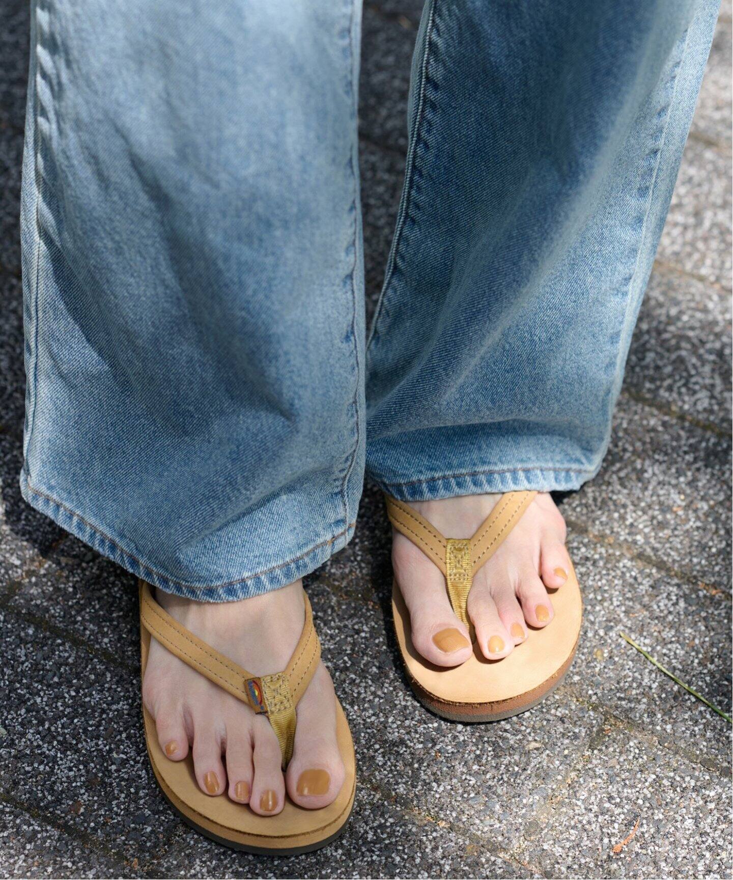 ≪追加≫RAINBOW SANDALS SINGLE LAYER LETHER2/1 N（サンダル 