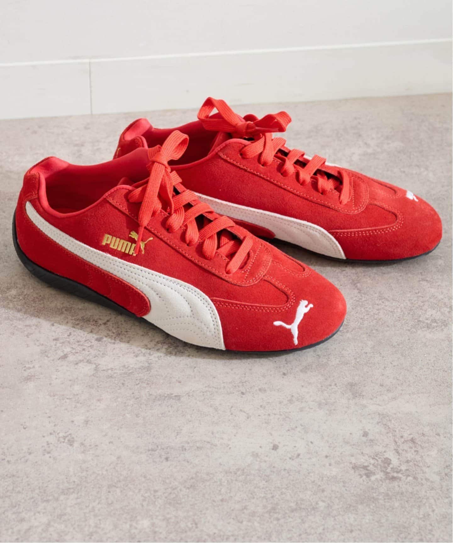 【PUMA】 Speedcat OG レッド スニーカー 早期完売 PUMA Speedcat OG “Red” スニーカー | レッド | FARFETCH JP