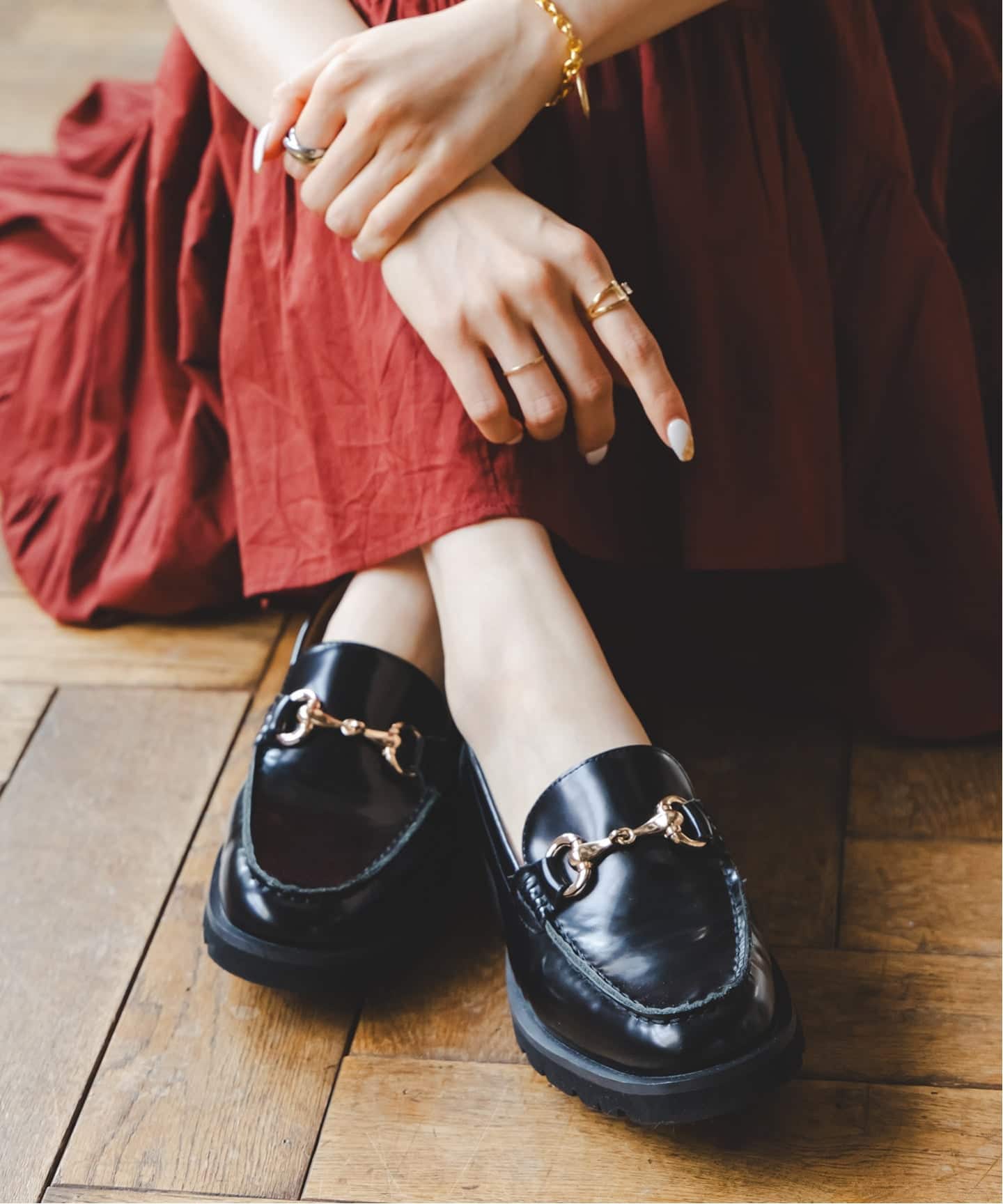 追加5》ARTESANOS/アルテサノス ビットローファー（ローファー