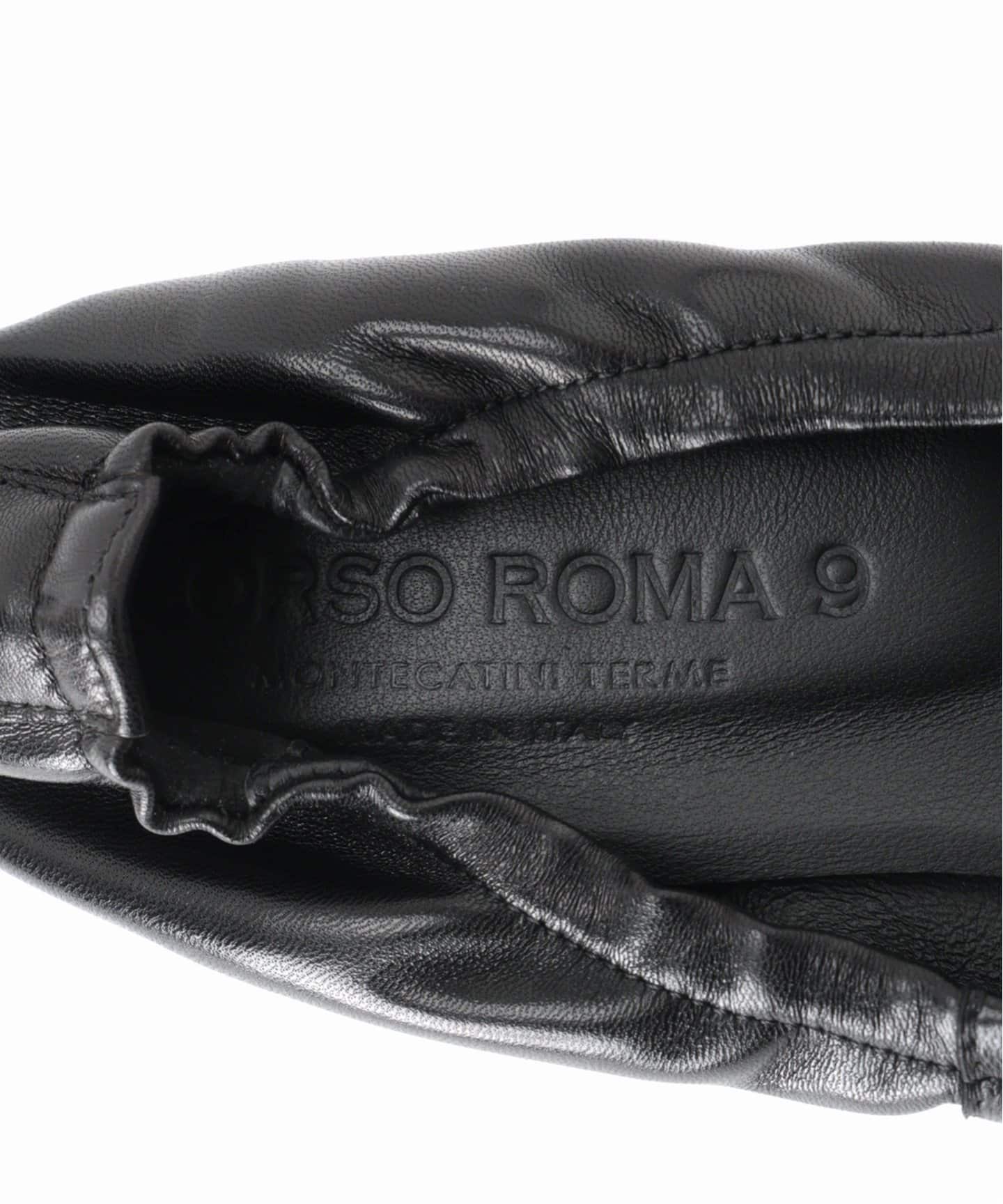 CORSOROMA9/コルソローマ ノーヴェ ギャザーヒールシューズ（パンプス