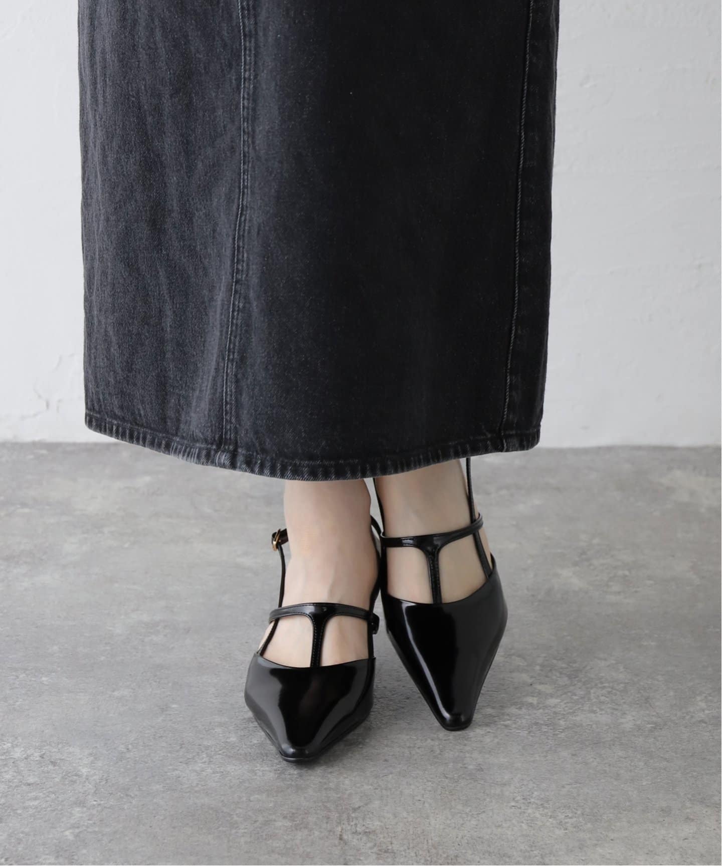 ORR 韓国 T-Strap Slingback ストラップパンプス 38 ORR/オル T-Strap Slingback（パンプス）｜NOBLE（ノーブル）の通販