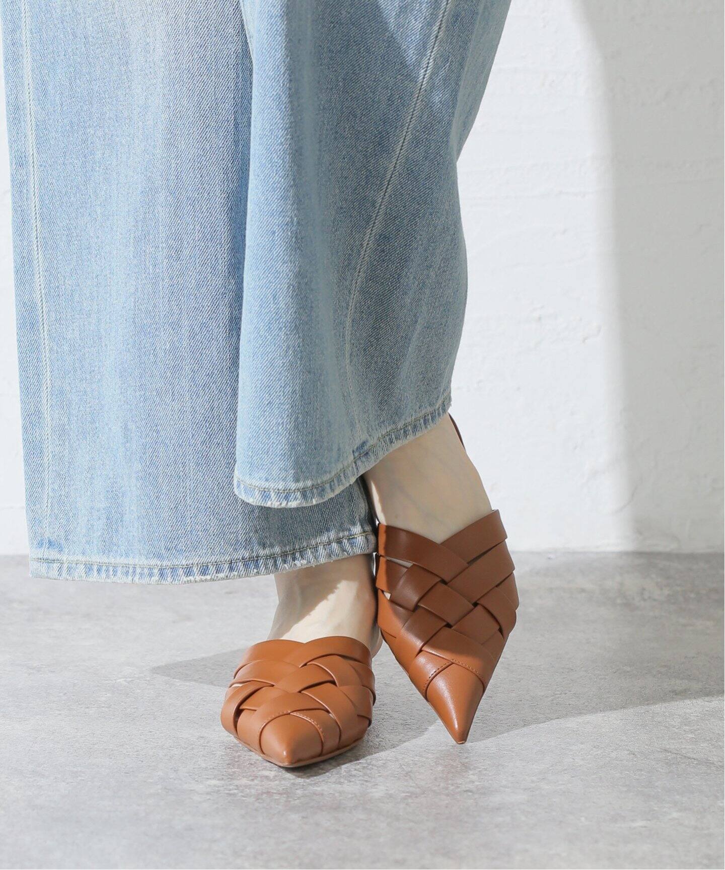 PELLICO/ペリーコ ポインテッドトゥフラット（サンダル）｜NOBLE  