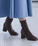LE VERNIS/ルベルニ Panel strech boots