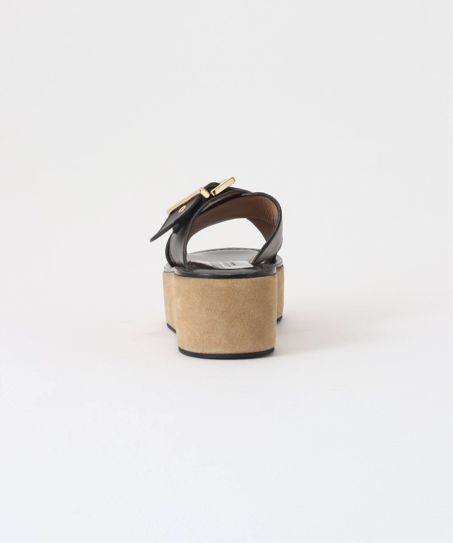 CORSO ROMA9/コルソローマ ノーヴェ ボリュームクロスサンダル  